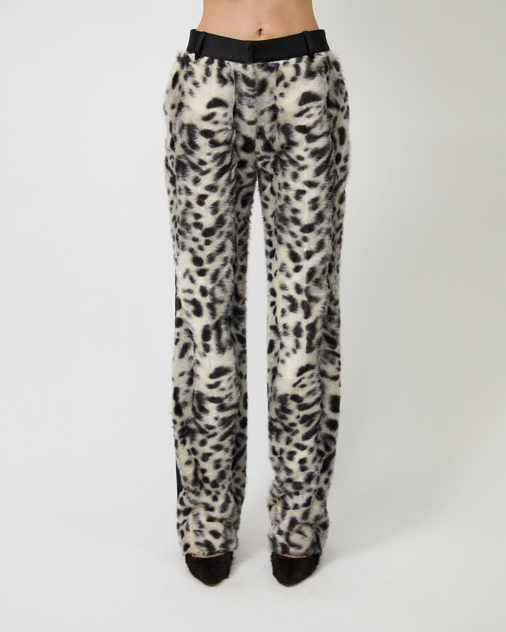The Barberini pants in faux leopard