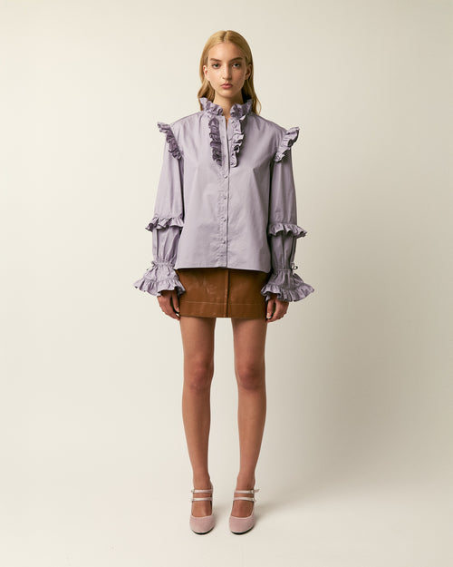 RUBIN Vegan Leather Skirt