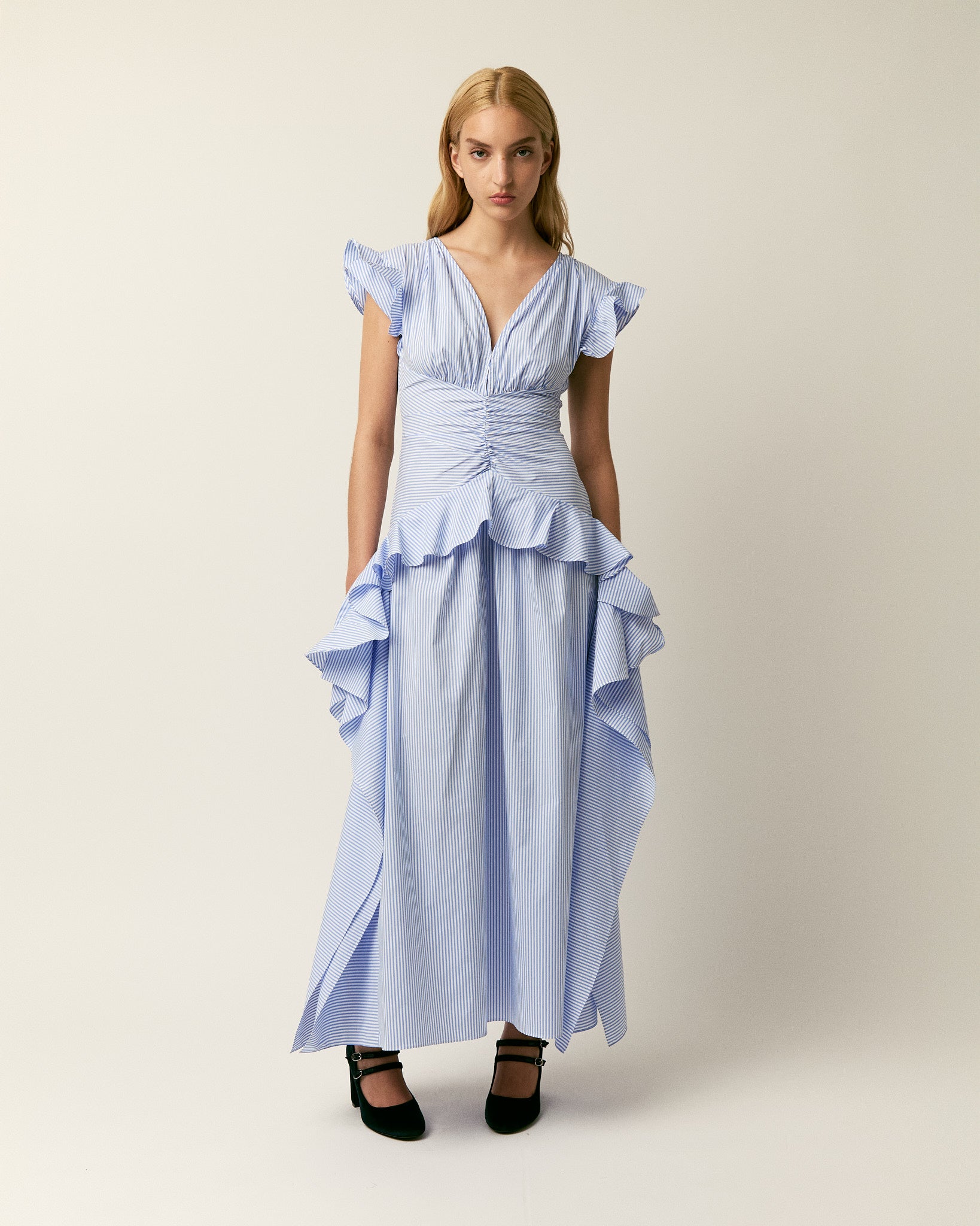 The Dani dress in cotton poplin