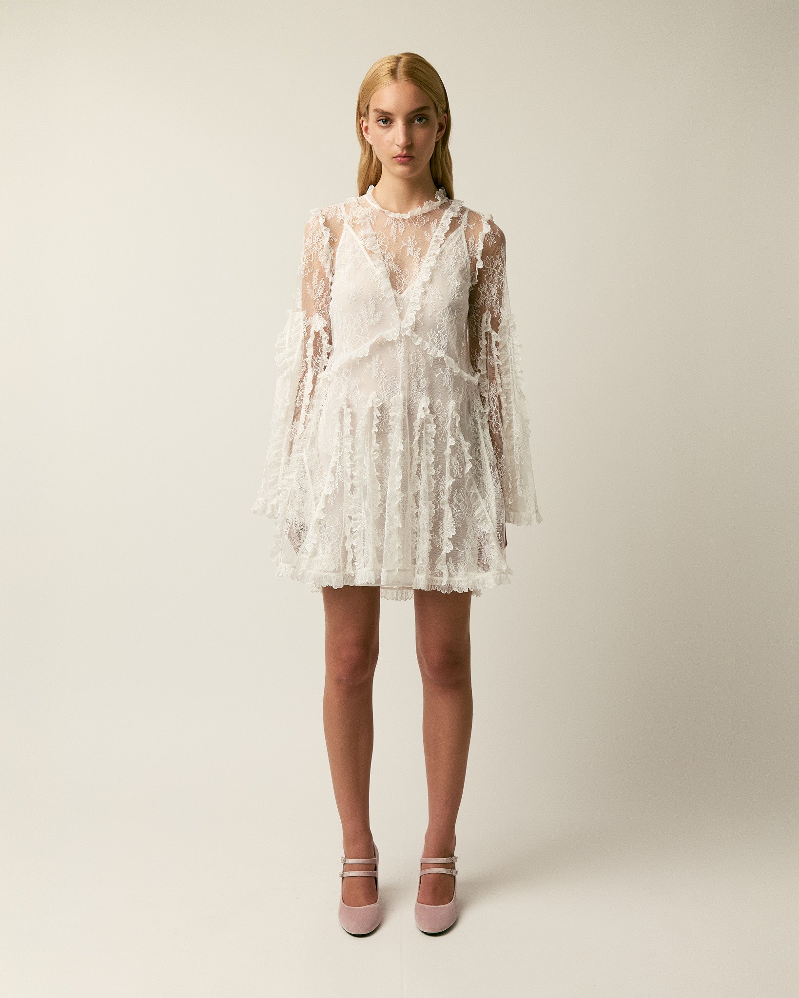 The Dorian dress in white