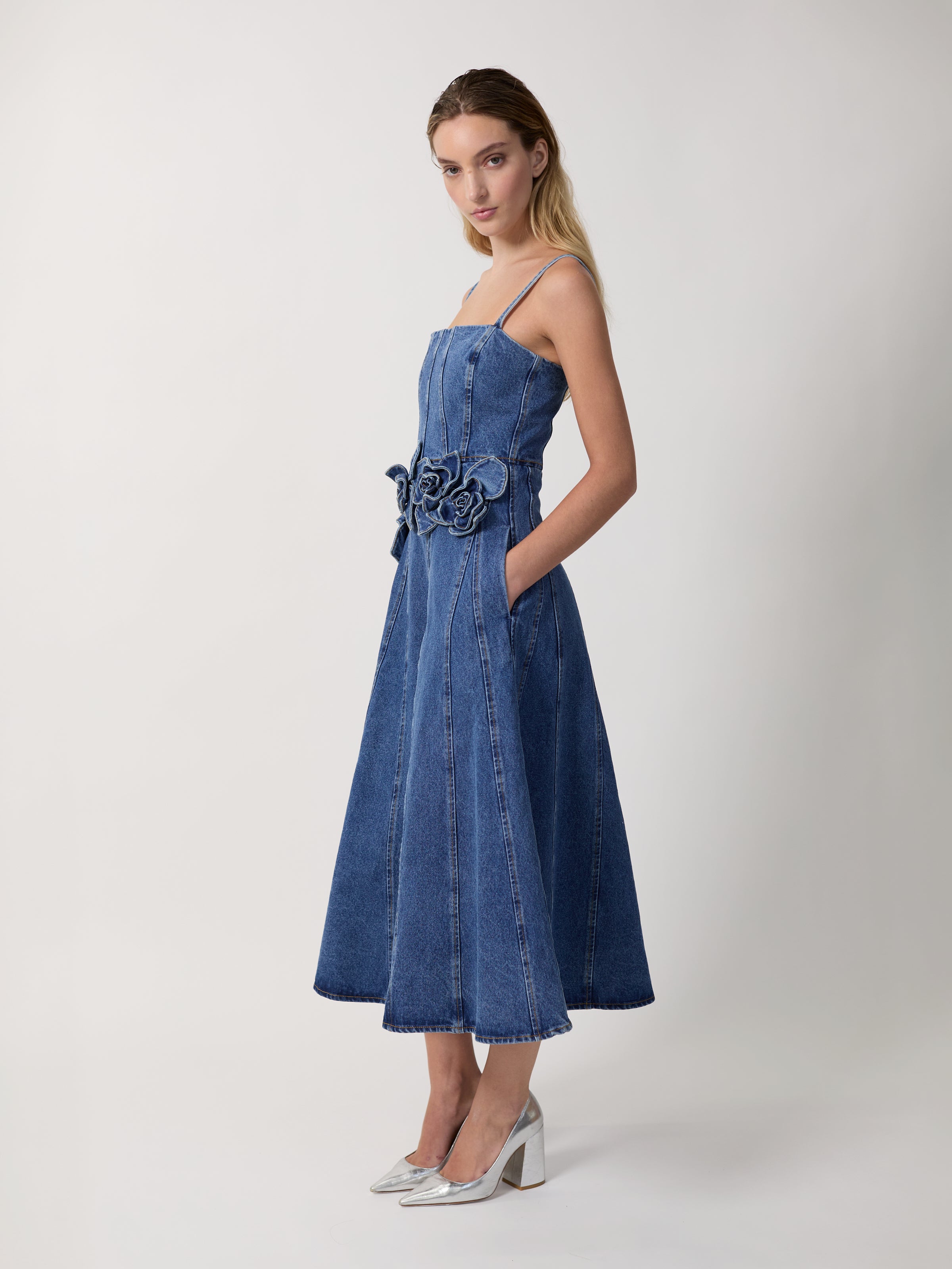 The Eryn dress in denim – Aknvas