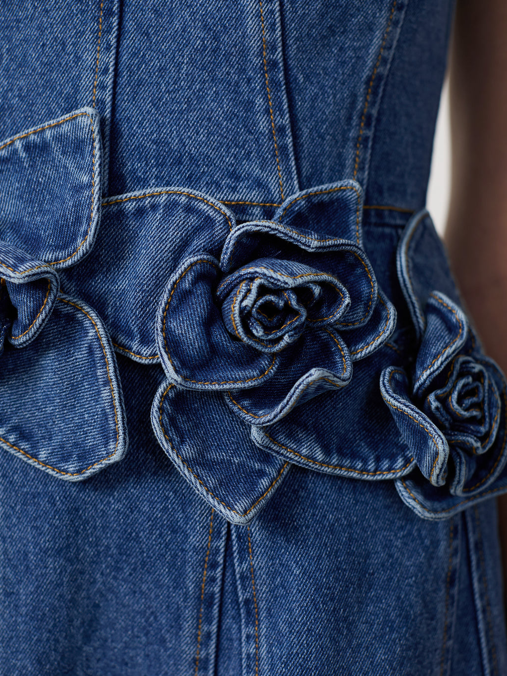 The Eryn dress in denim