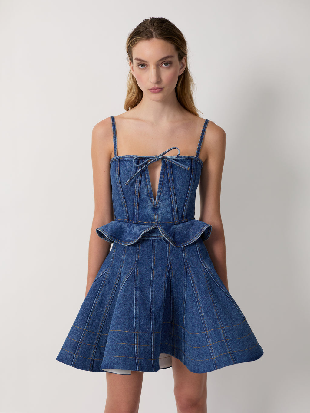 The Kalle skirt in deep blue