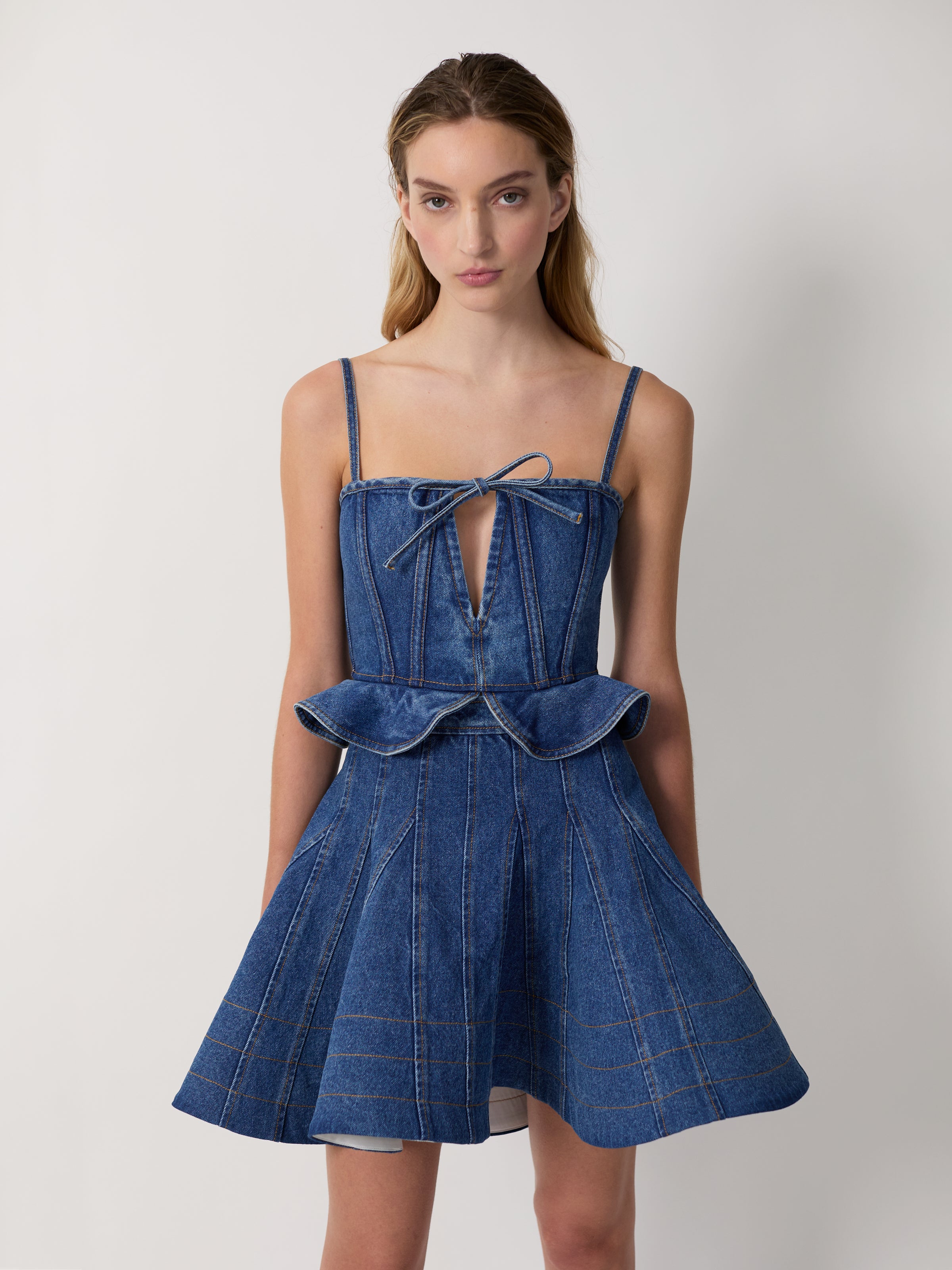 The Kalle skirt in deep blue