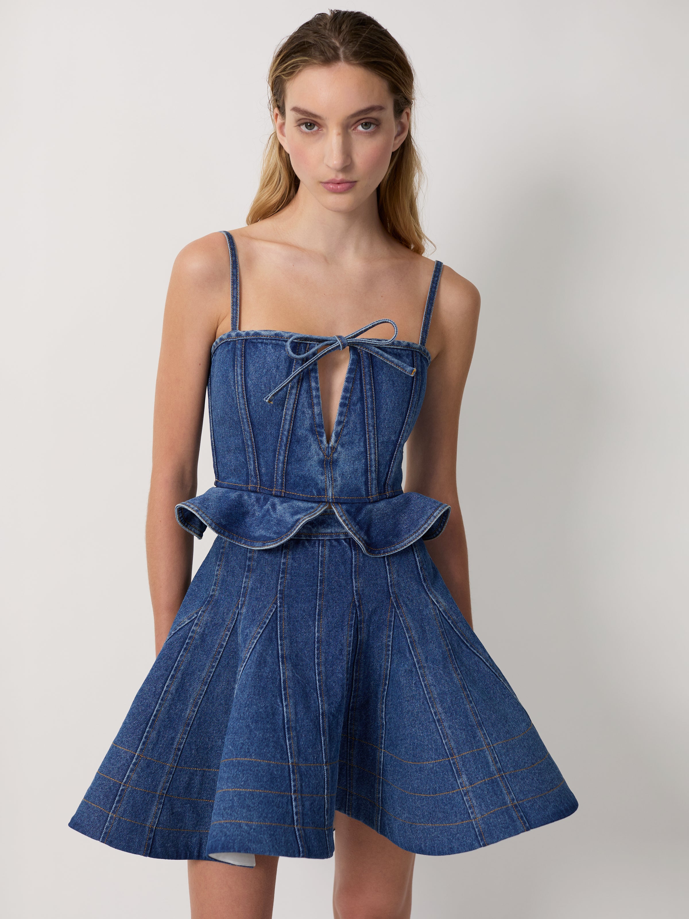 The Kalle skirt in deep blue