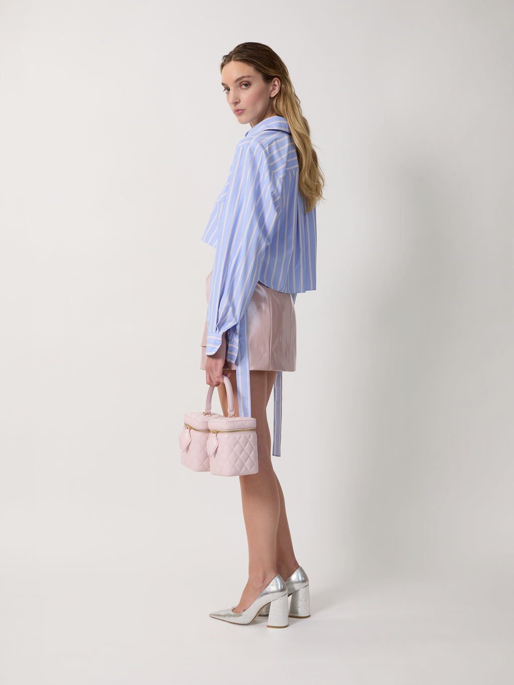 The Cherry skirt in mauve rose