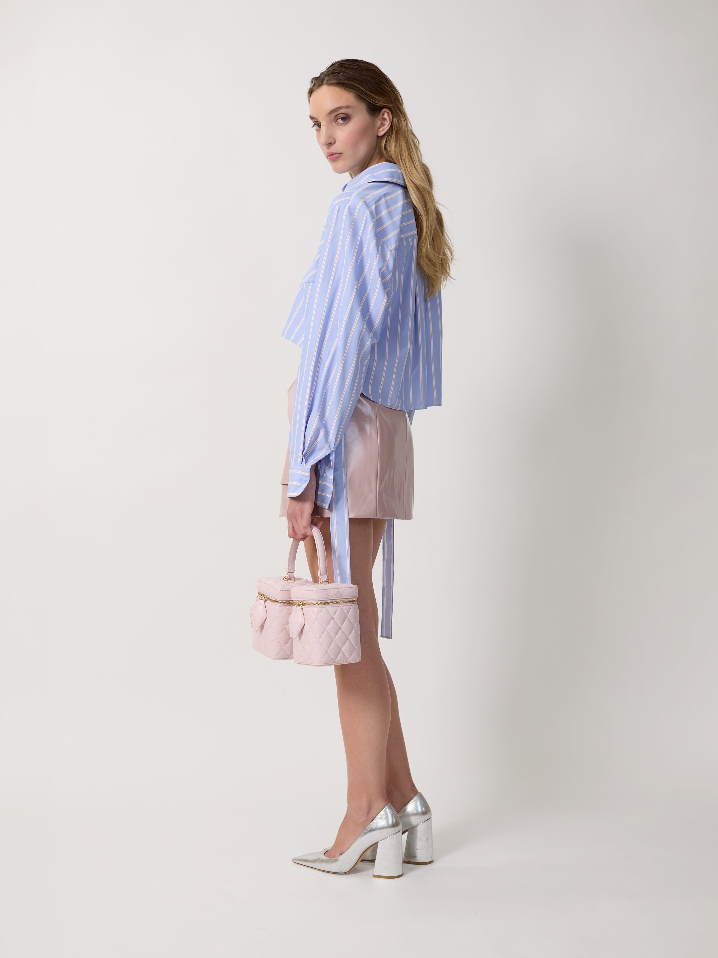 The Cherry skirt in mauve rose