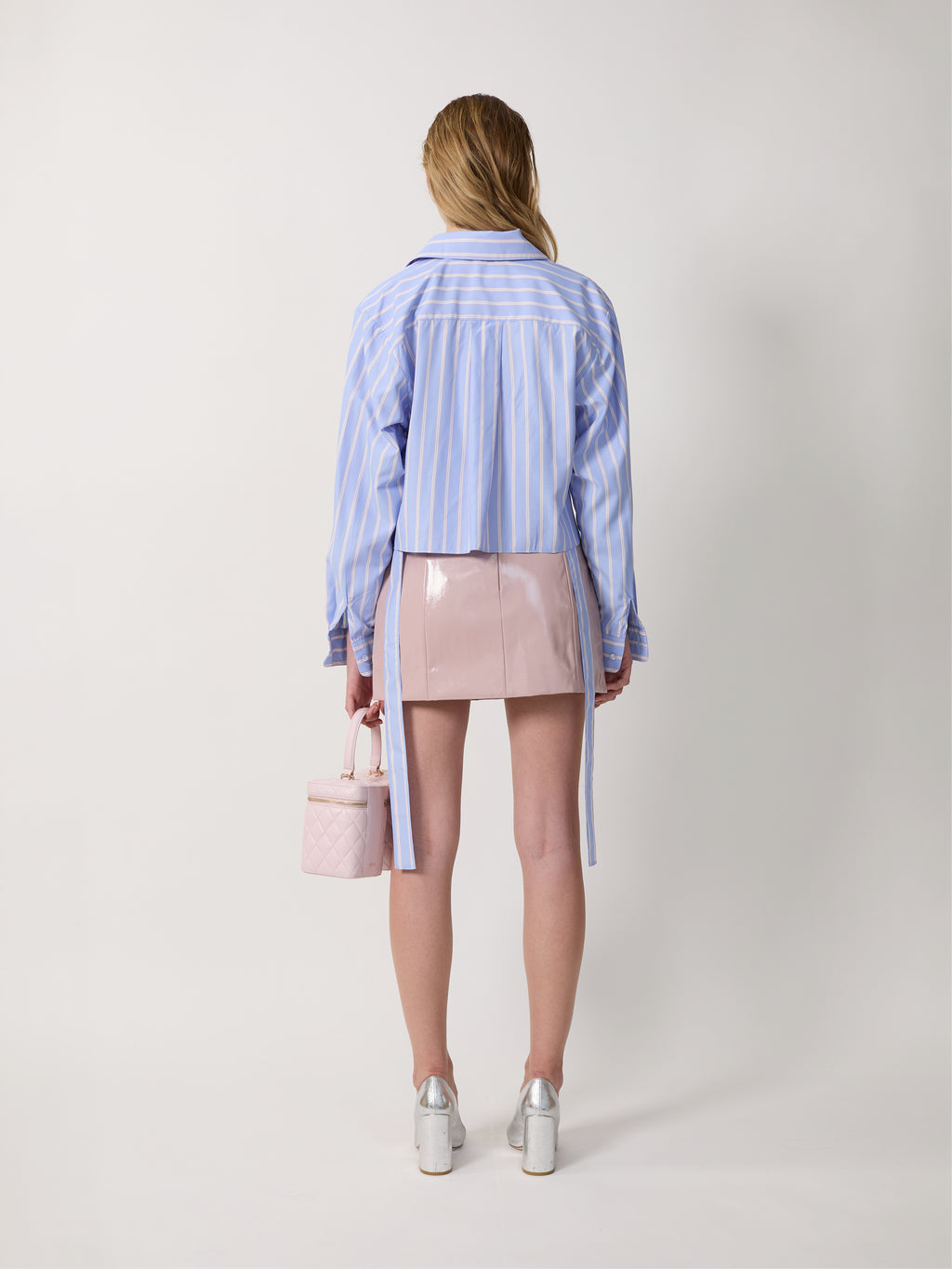 The Cherry skirt in mauve rose