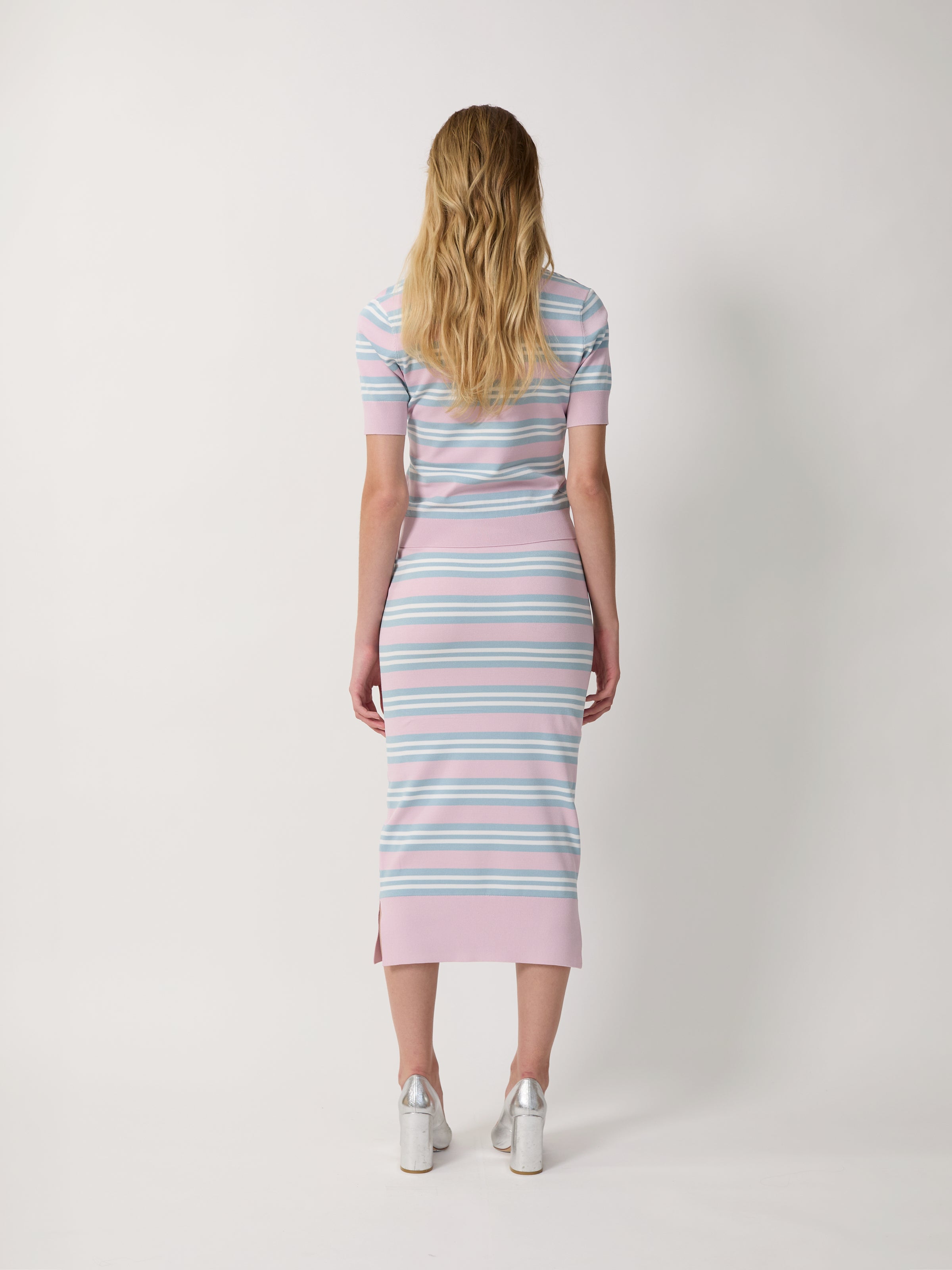 The Emma polo in stripes
