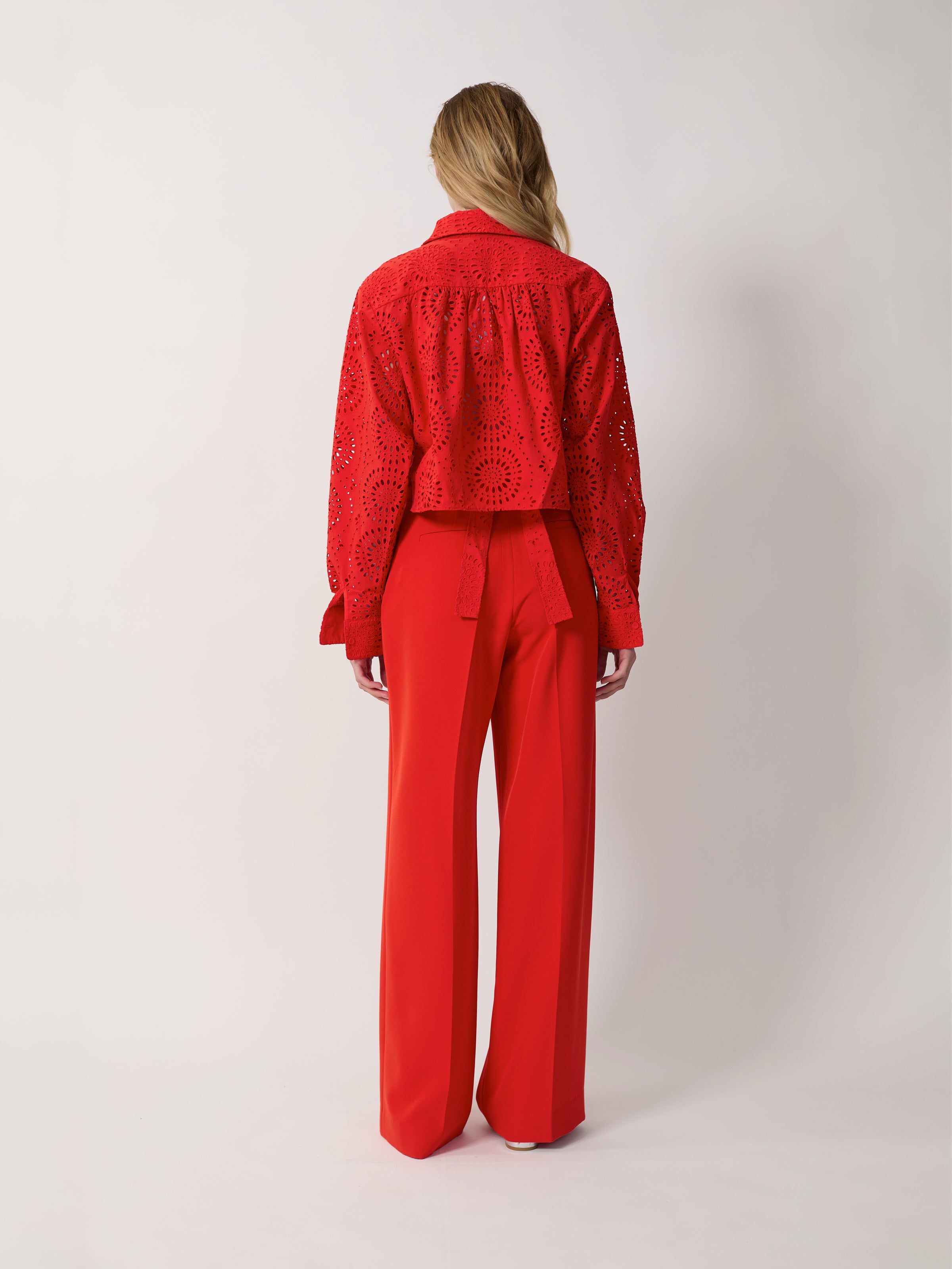 The Elin trousers in red
