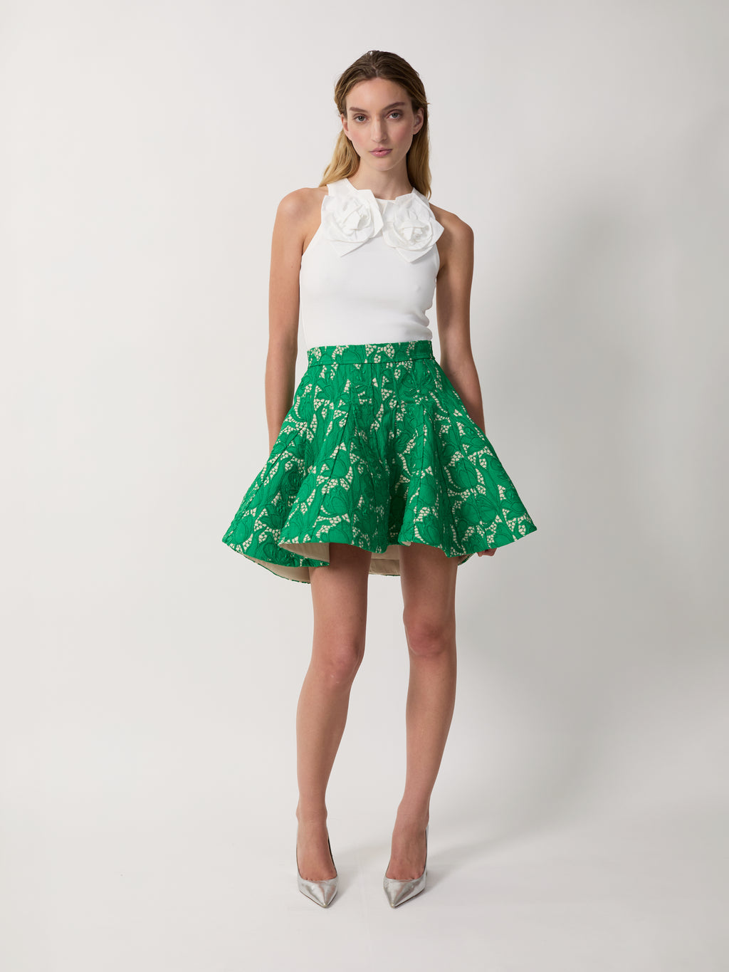 The Kalle skirt in guipure lace