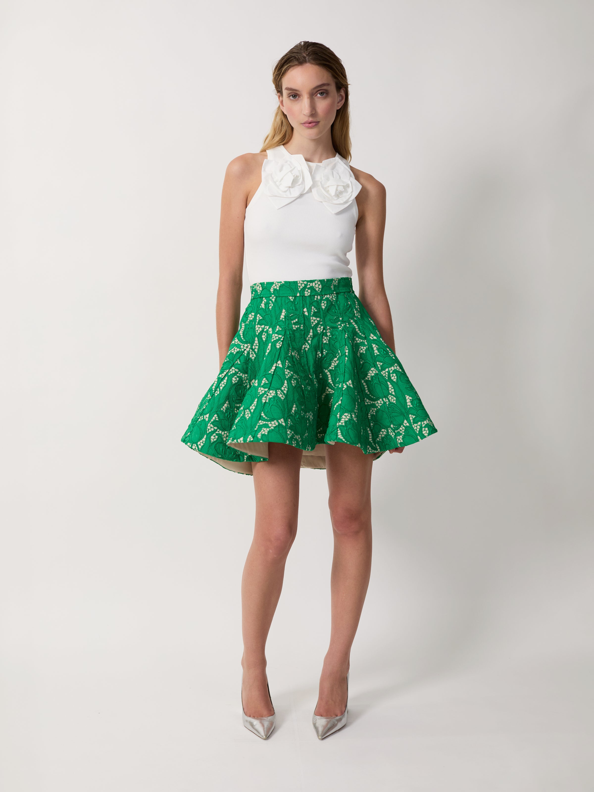 The Kalle skirt in guipure lace