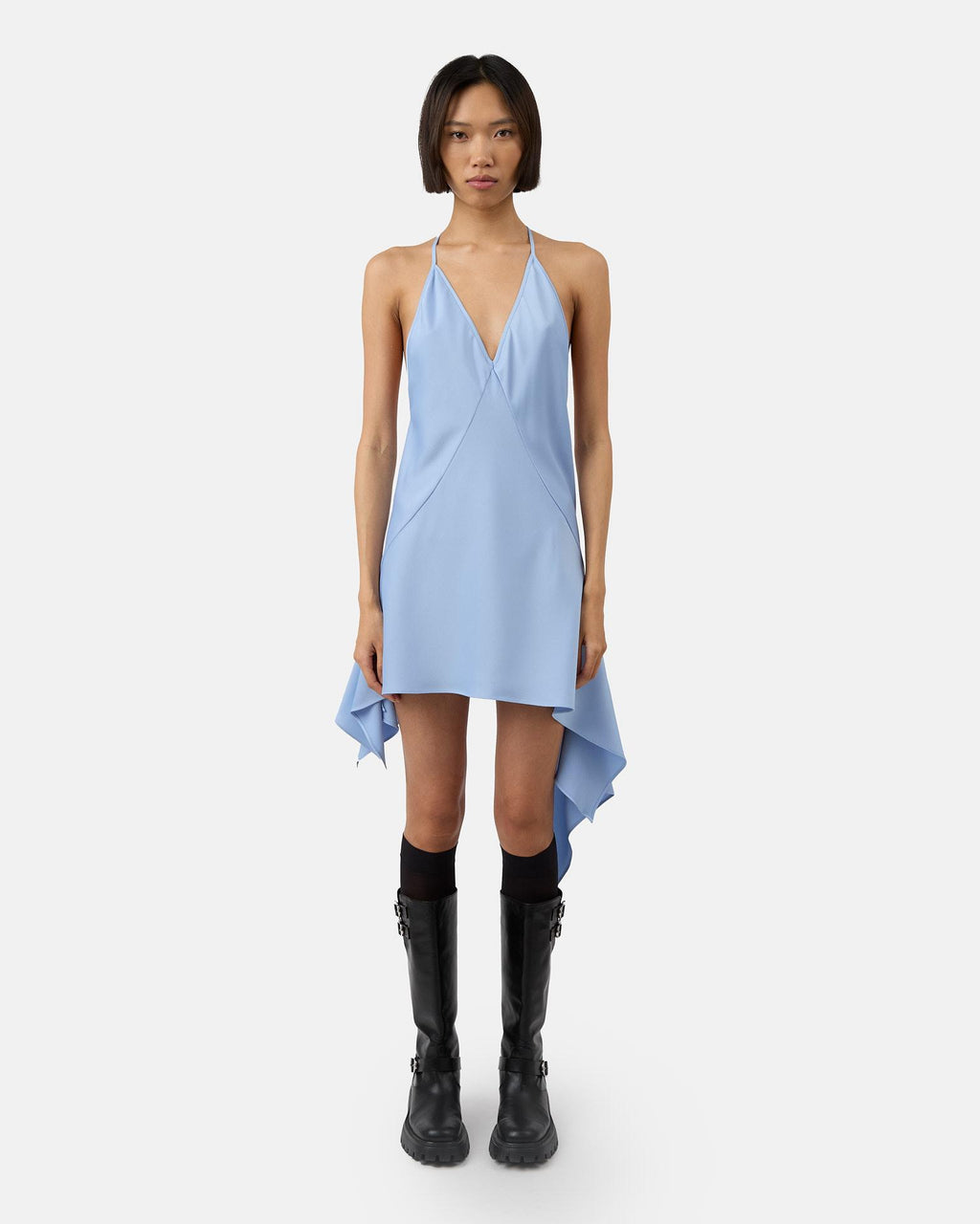 The Lulu dress in baby blue