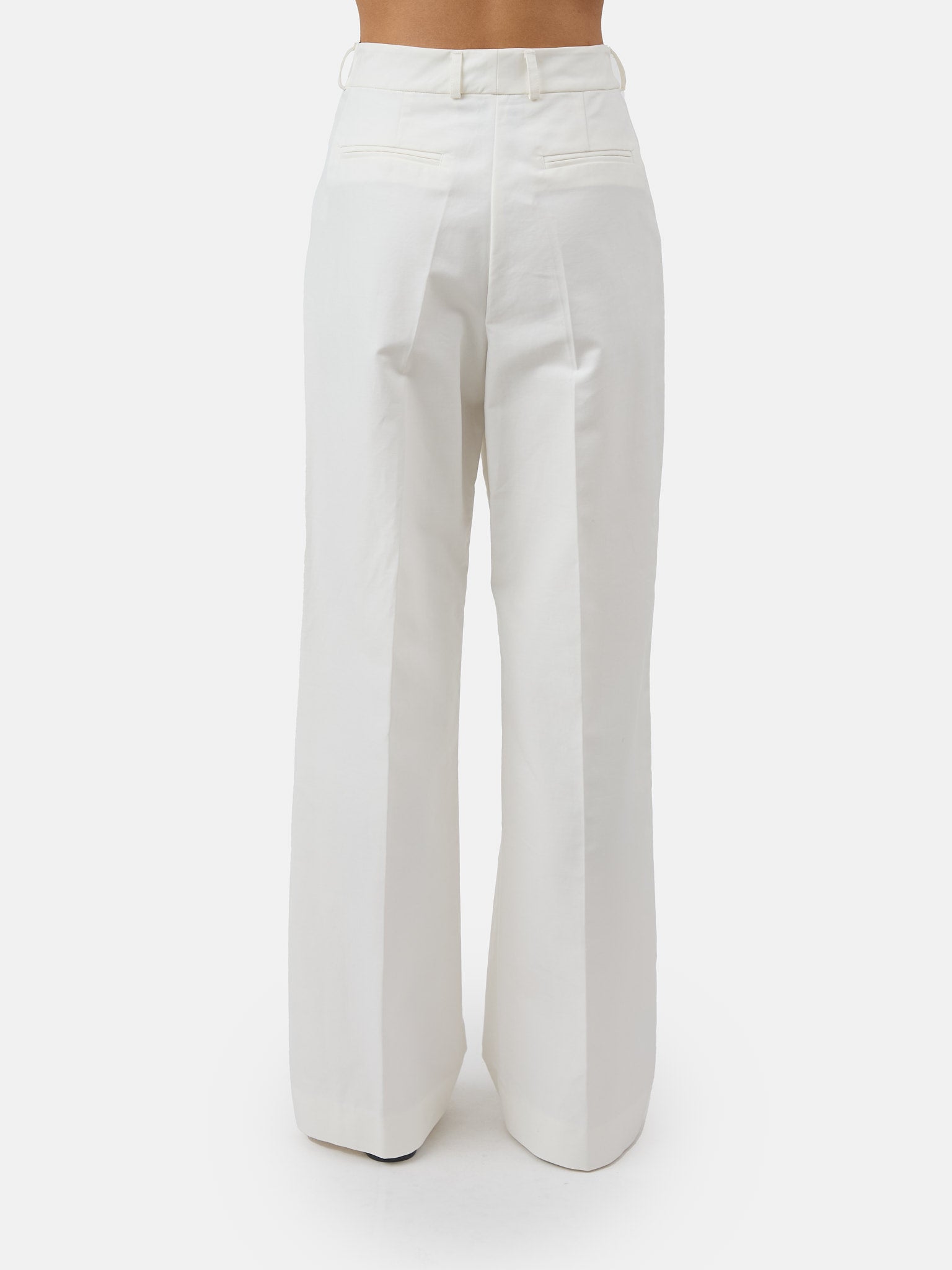 The Tate trousers in white