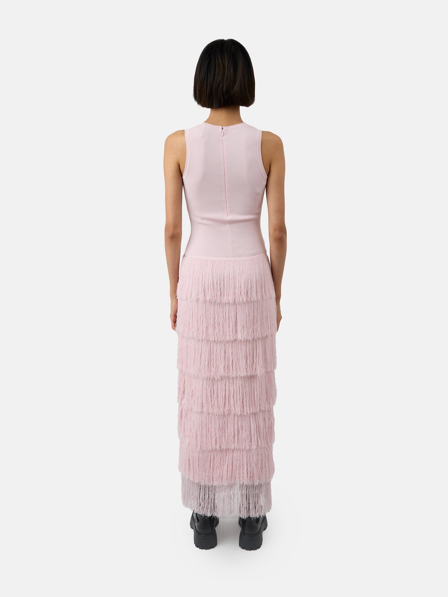 The Donzetta dress in rose quartz - final sale Aknvas The Donzetta dress in rose quartz - final sale Aknvas