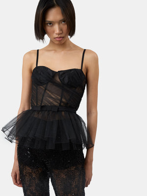 The Rina tulle bustier