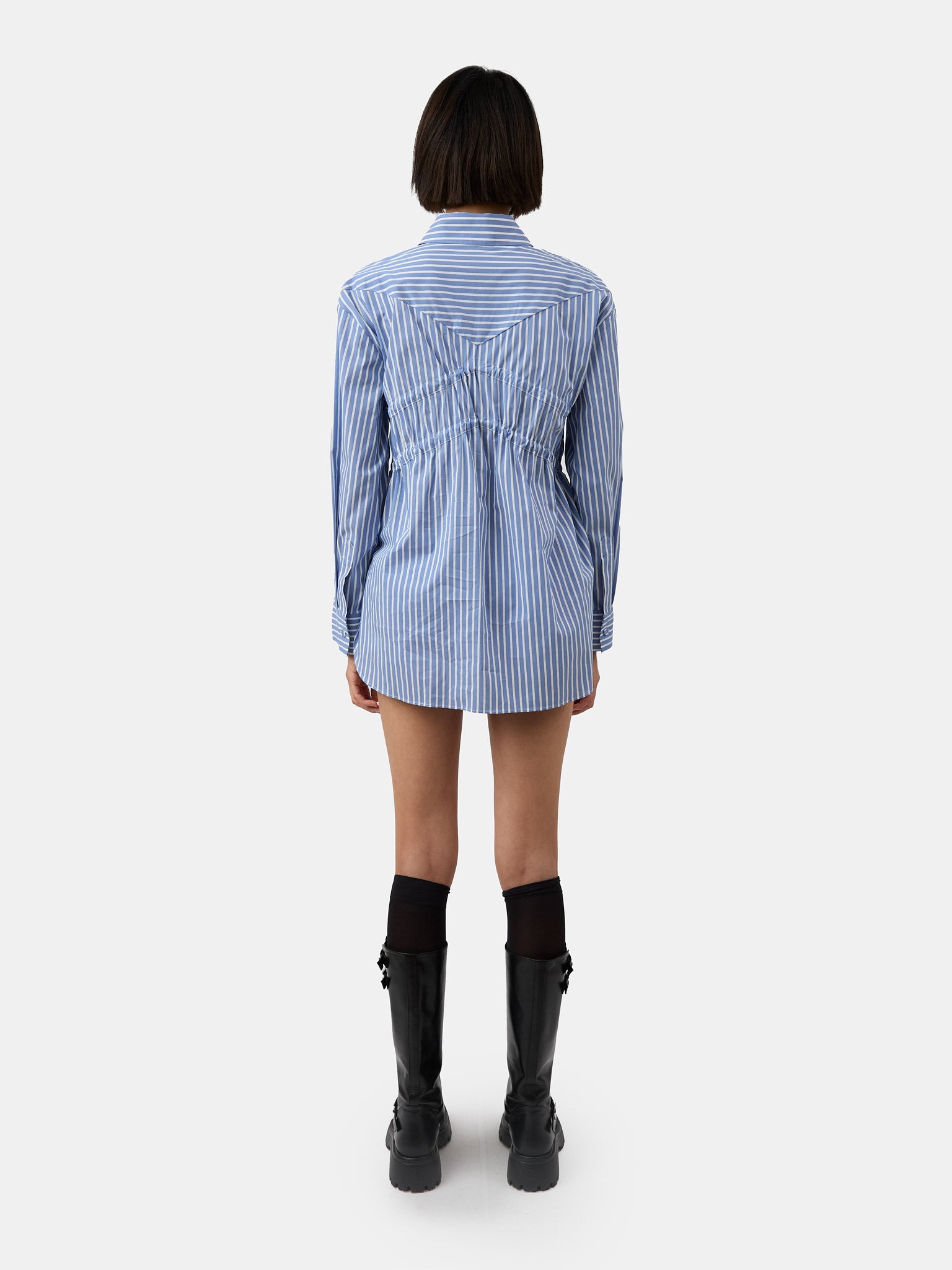 Marina cotton poplin shirt - final sale