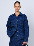 The Anders jacket in laser denim