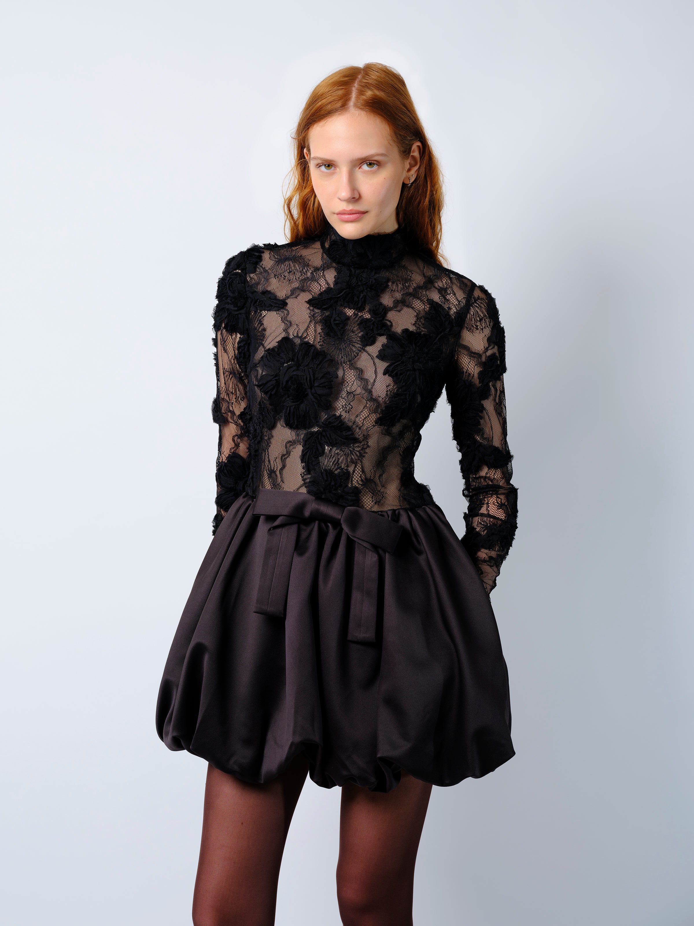 The Jette cocktail dress in black