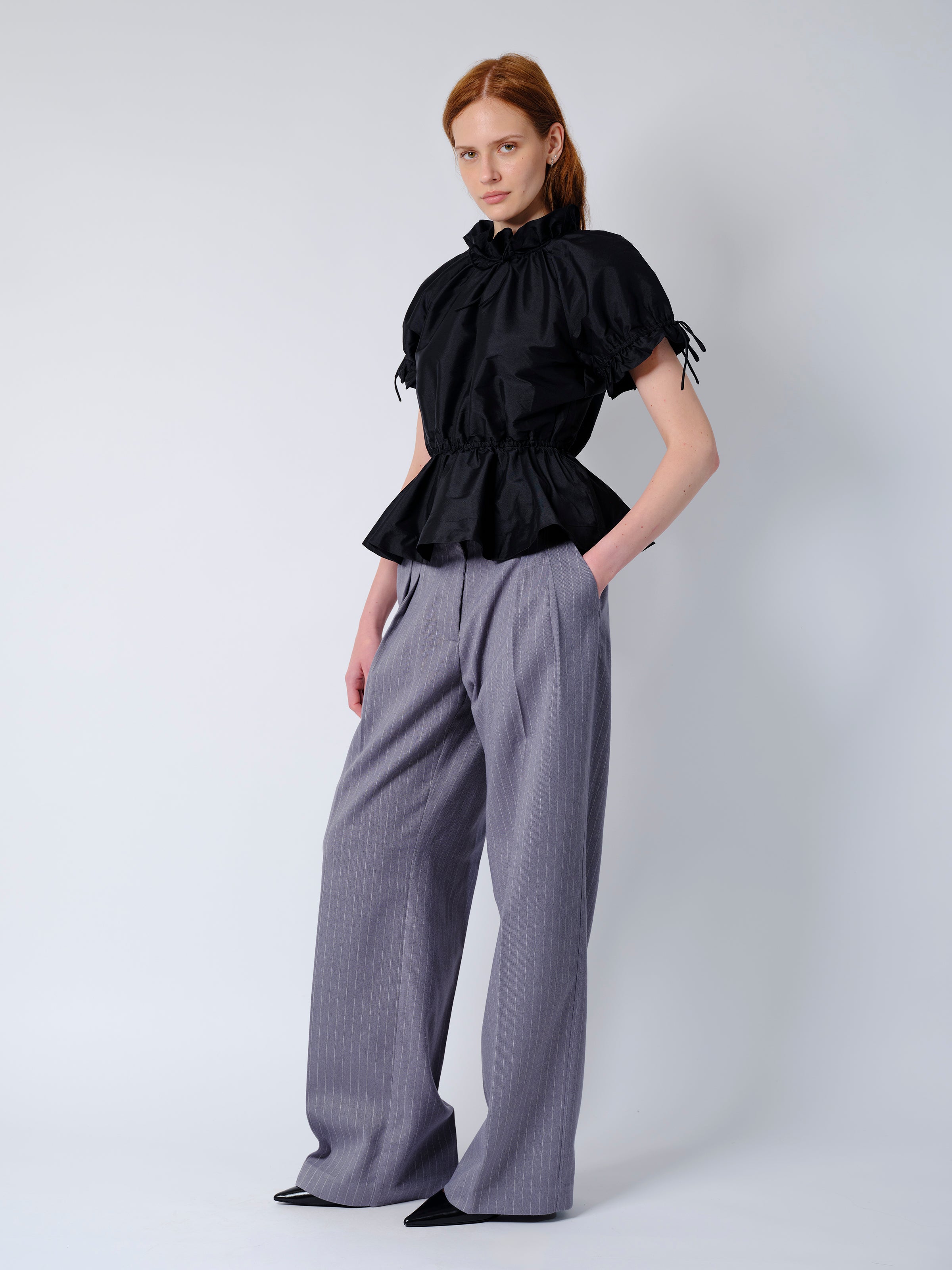 The Rosalina blouse in black