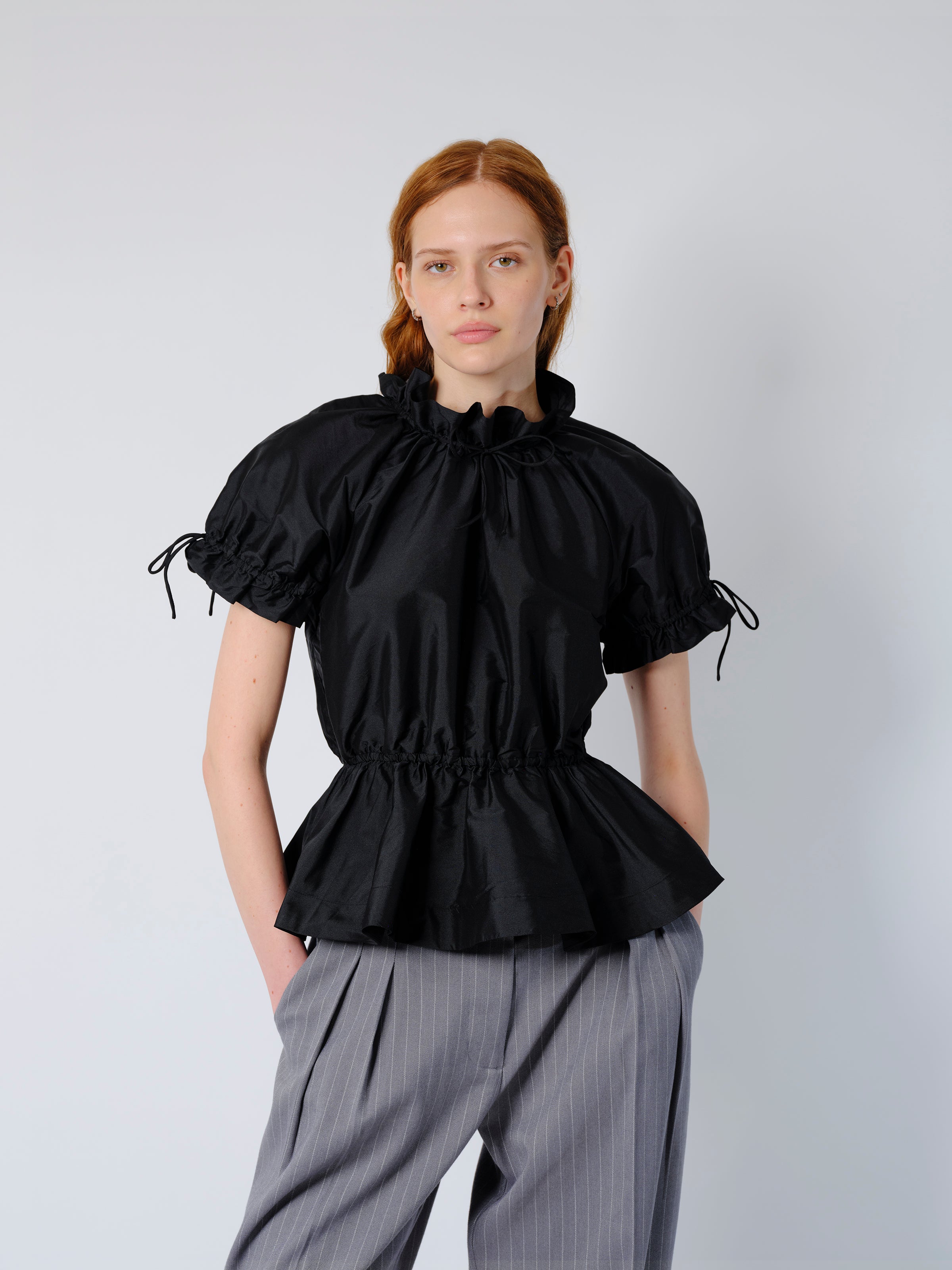 The Rosalina blouse in black