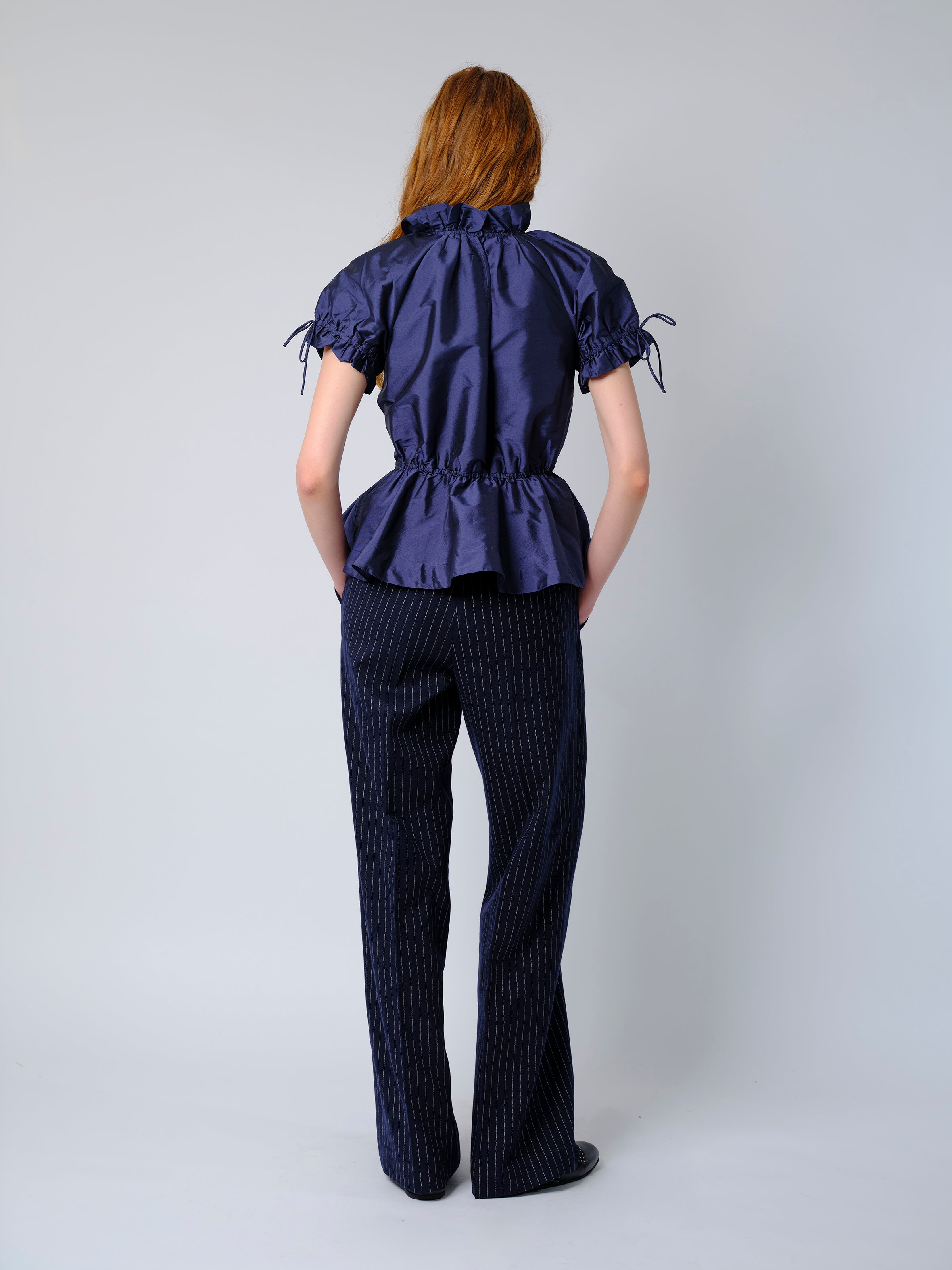 The Rosalina blouse in navy