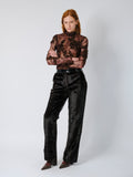 The Barberini pants in faux mink