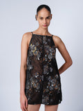 The Valeria tunic in embroidered lace