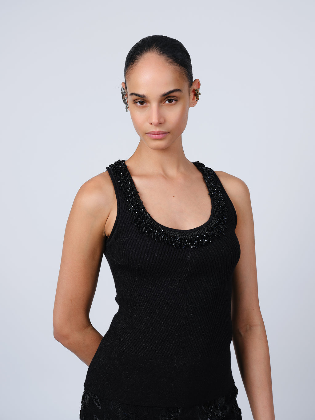 The Lia top in black