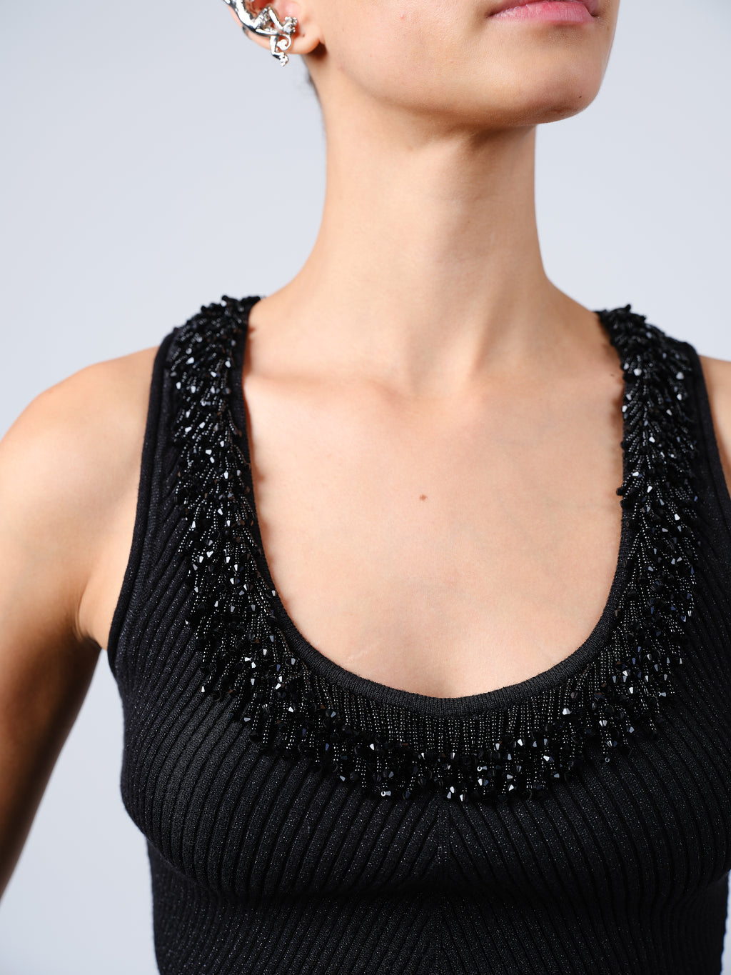 The Lia top in black