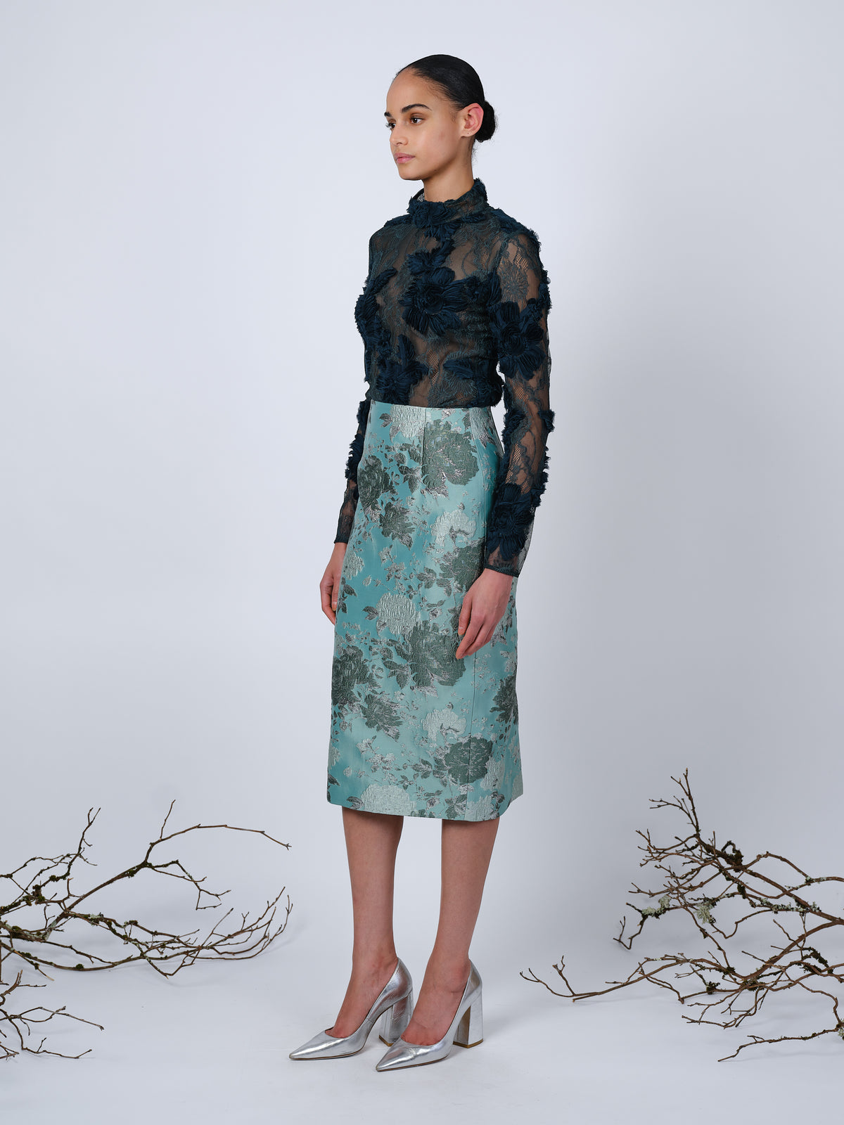 The Freja top in teal