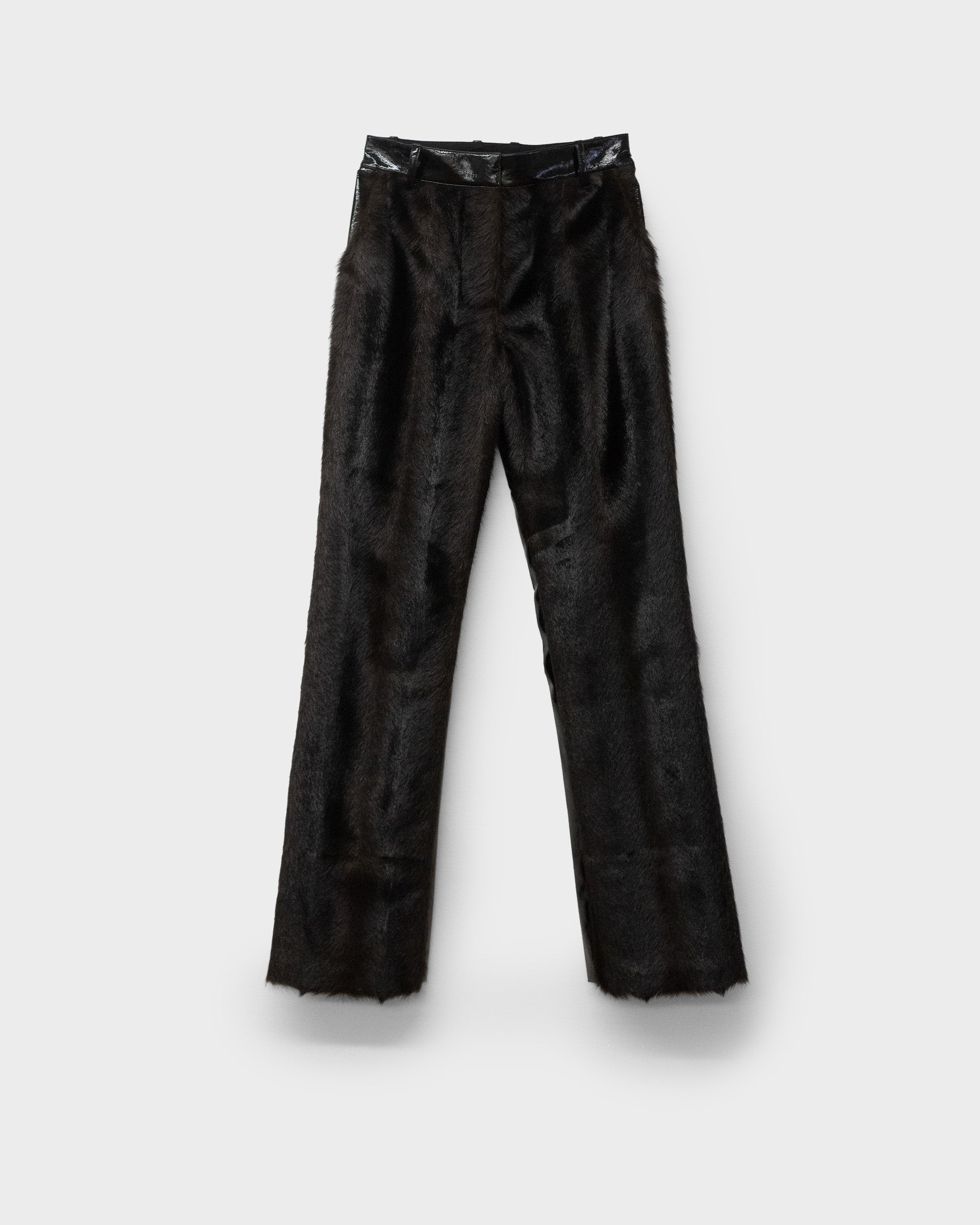 The Barberini pants in faux mink