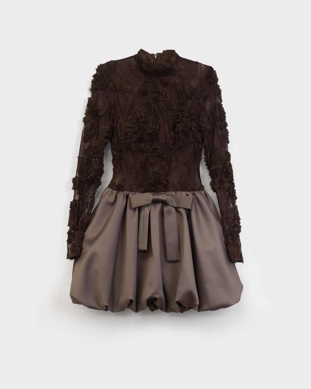 The Jette cocktail dress in brown