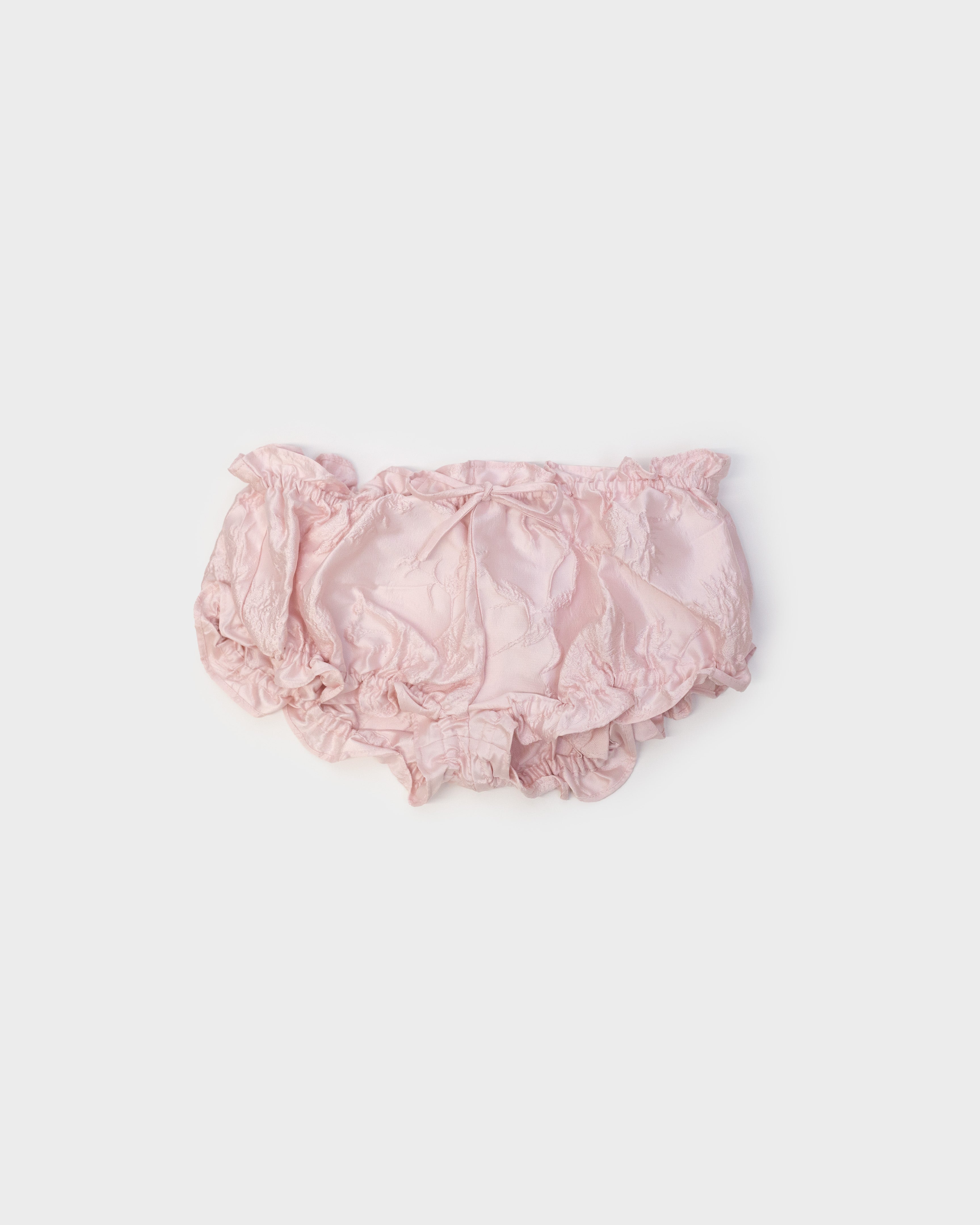 The Eli bloomers in pale pink brocade