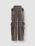 The Odin trousers in steel satin