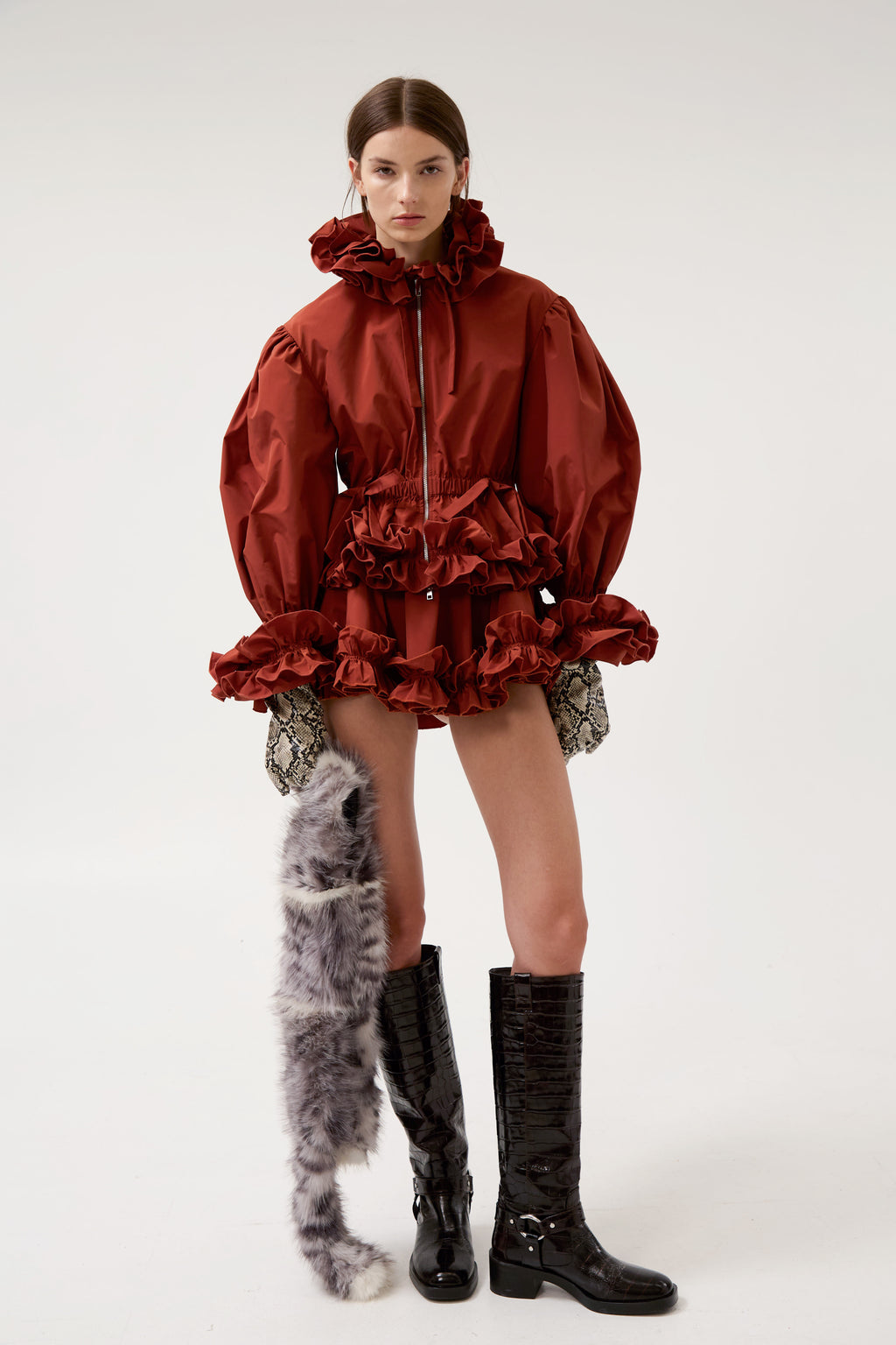 The Lovise ruffle jacket