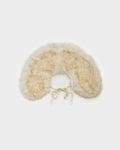 The polar fox faux fur collar