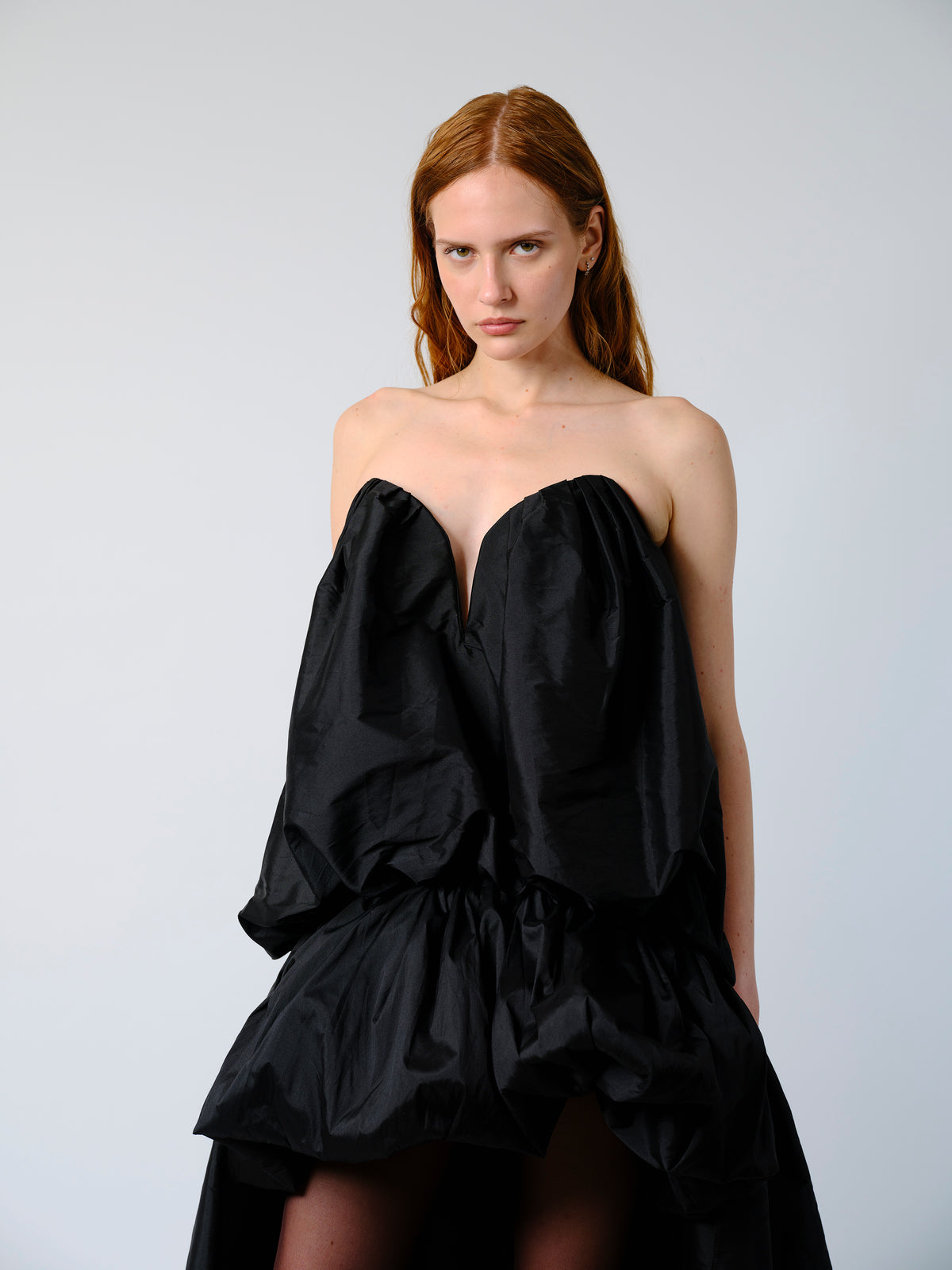 The Arlene gown in black
