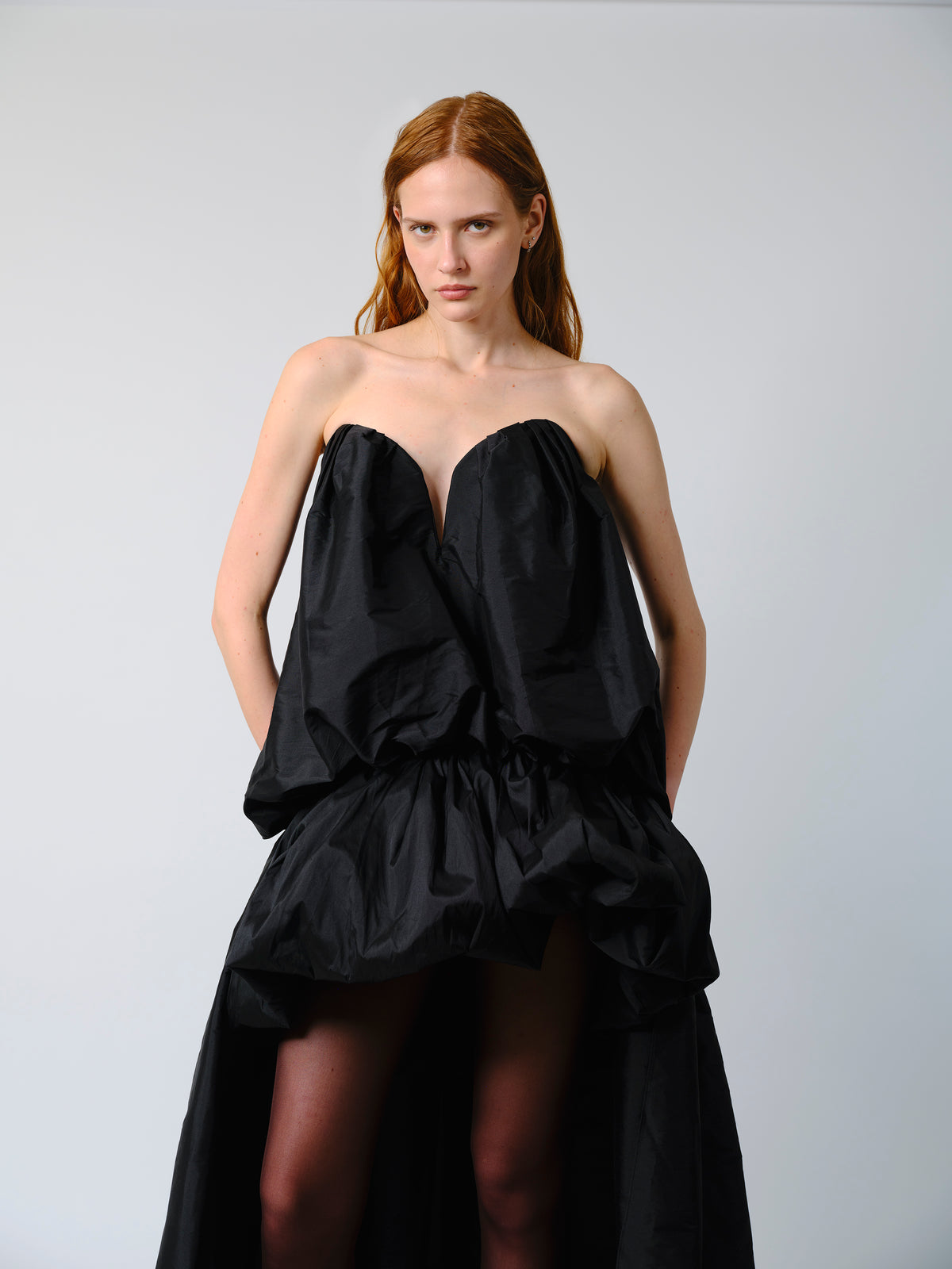 The Arlene gown in black