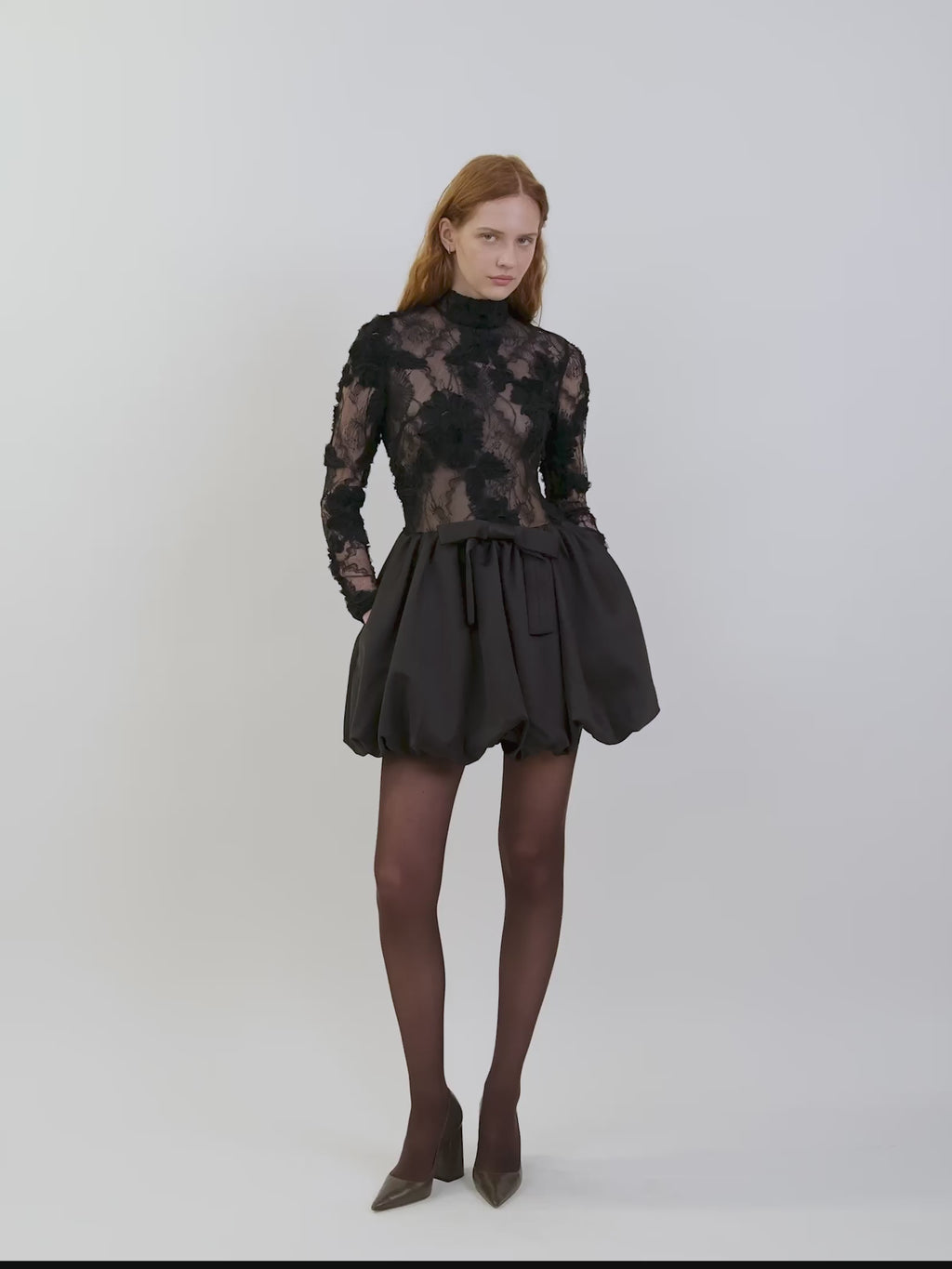 The Jette cocktail dress in black