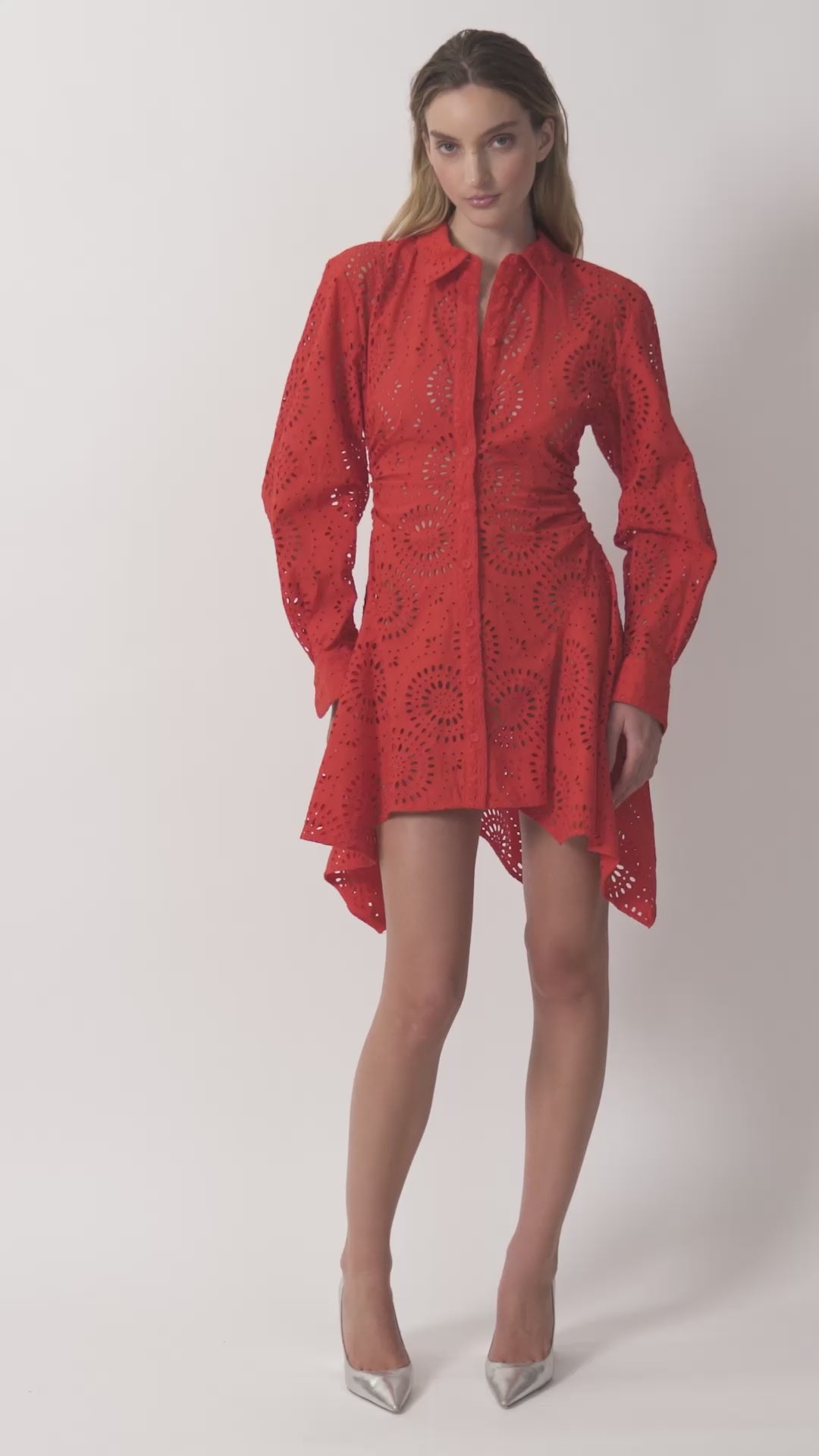 The Deena dress in poppy