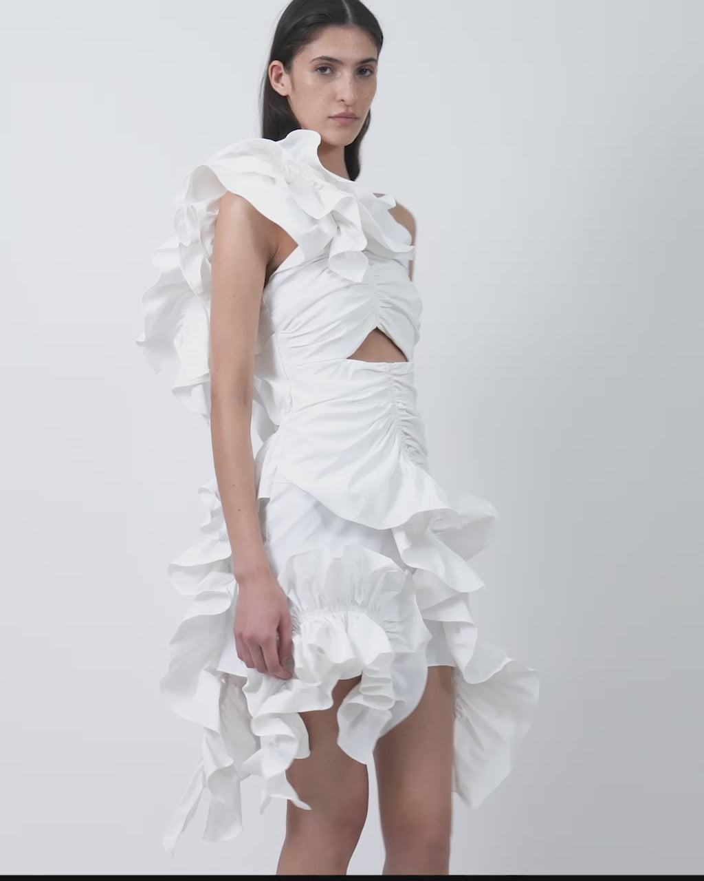 The Jagger ruffle dress