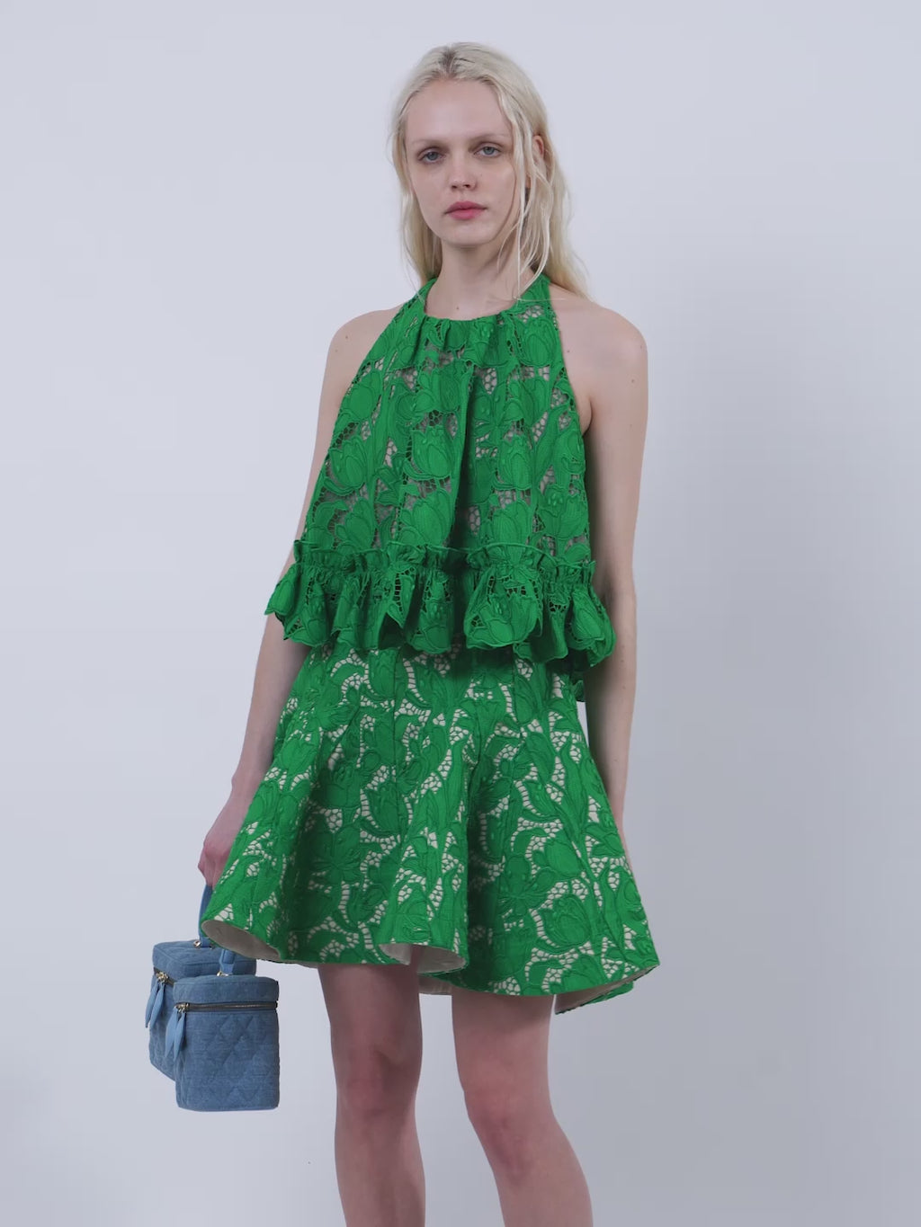 The Kalle skirt in guipure lace