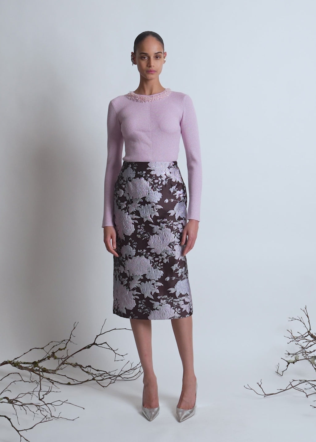 The Helena top in orchid