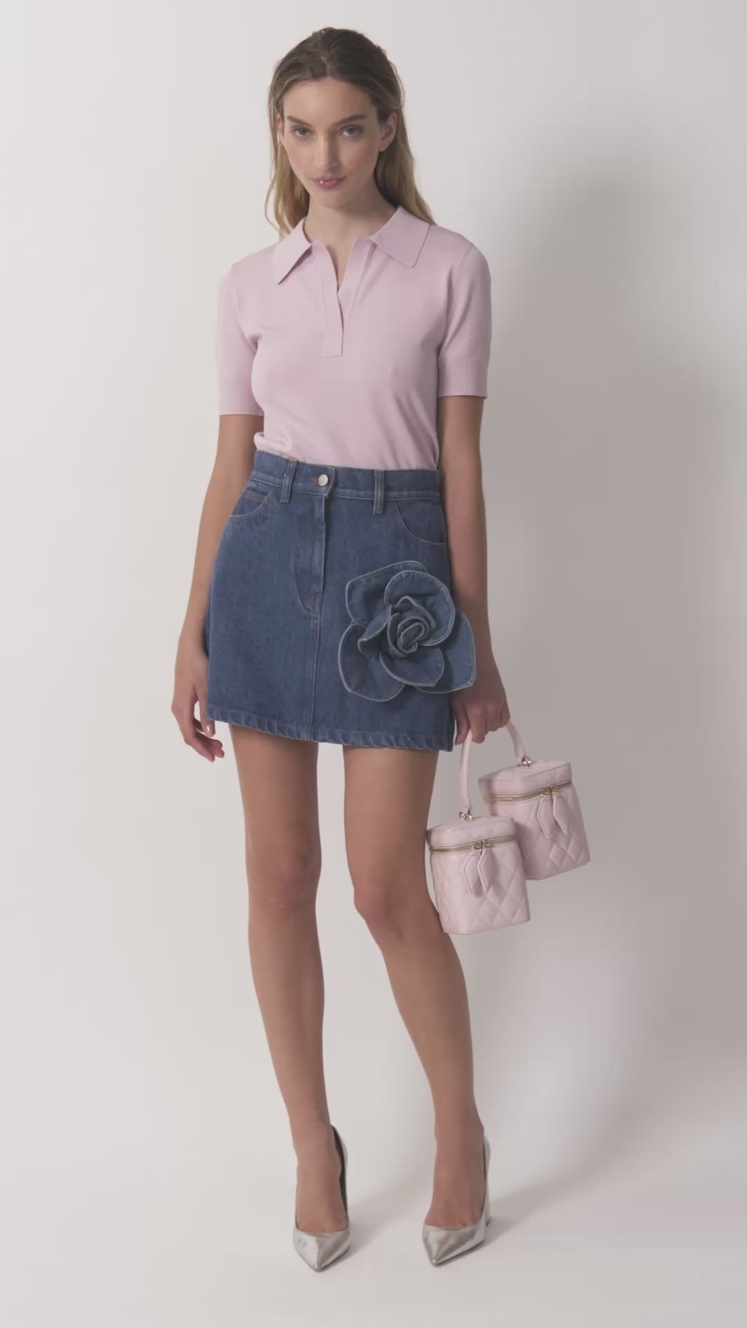 The Denim Lucia miniskirt