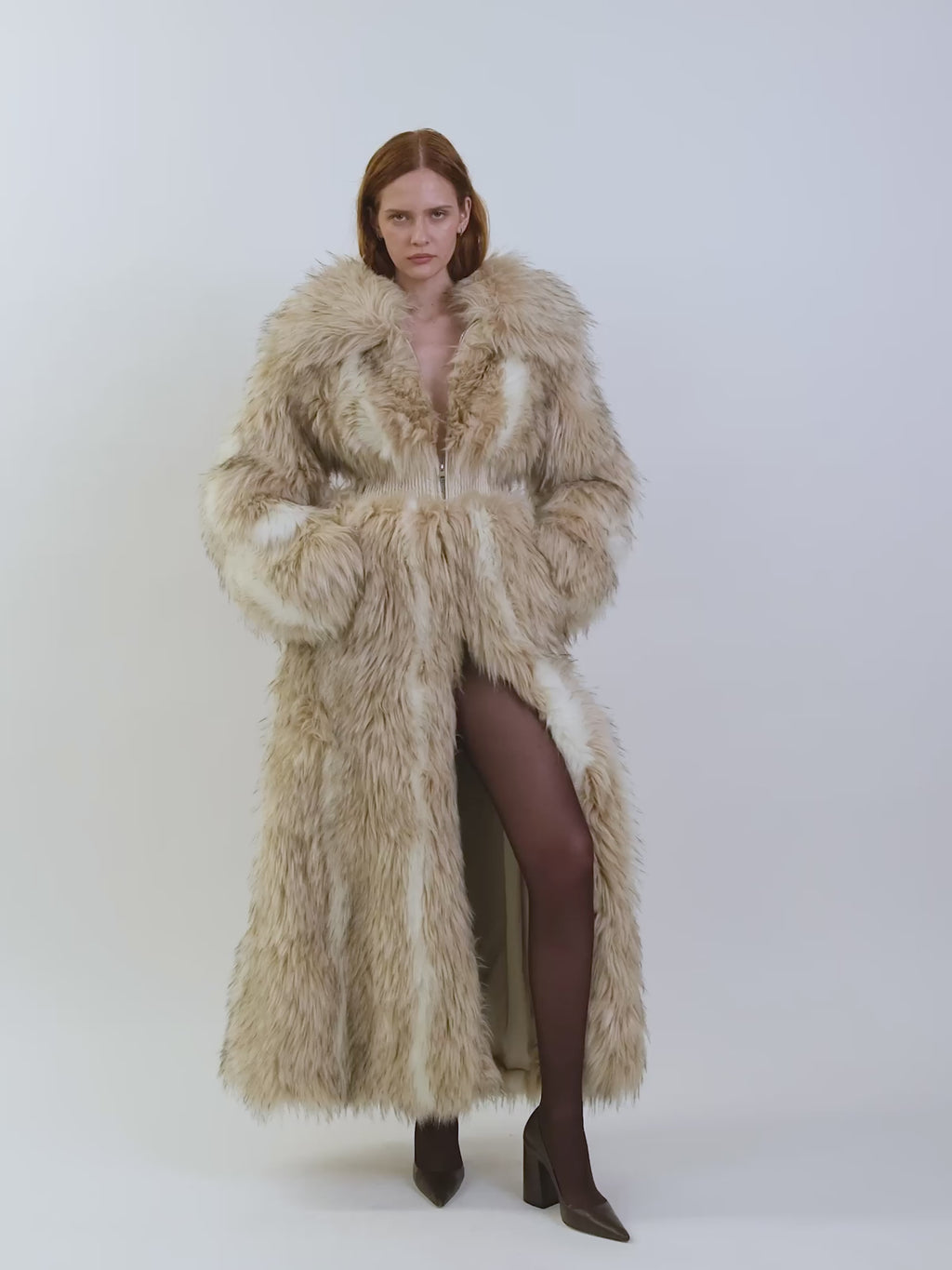 The Kyla faux fur coat