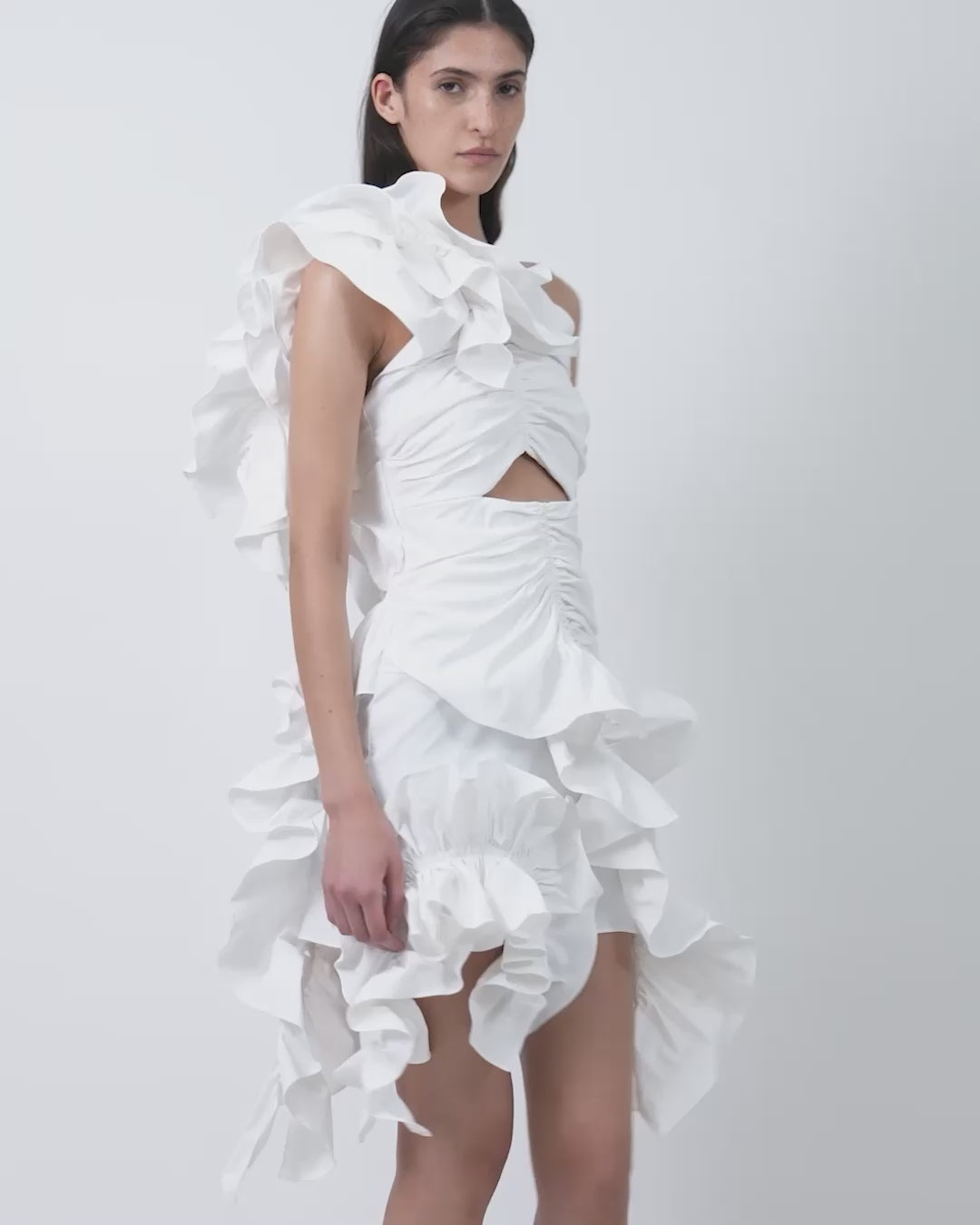 The Jagger ruffle dress