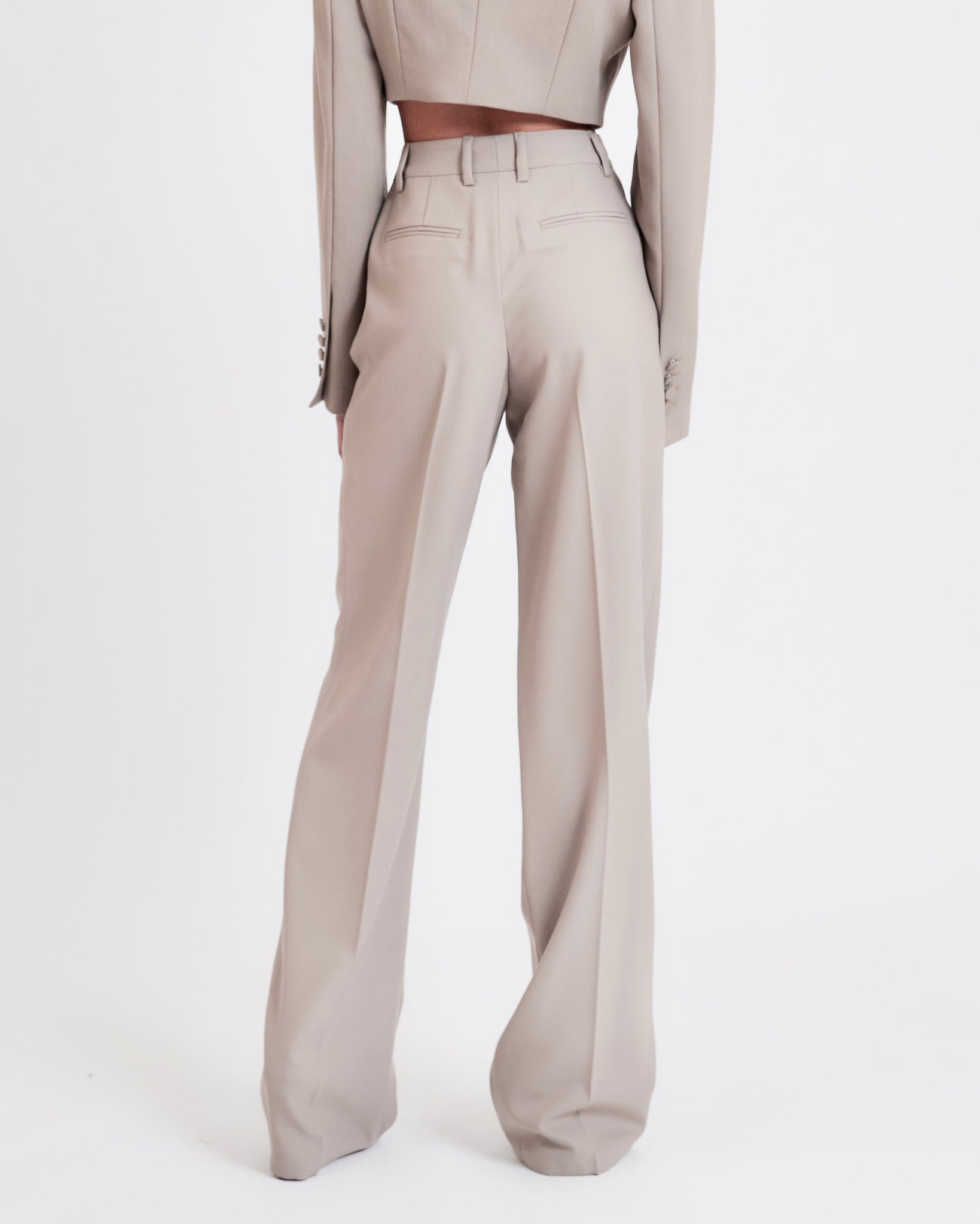O'CONNOR WIDE-LEG TAILORED PANTS - FINAL SALE