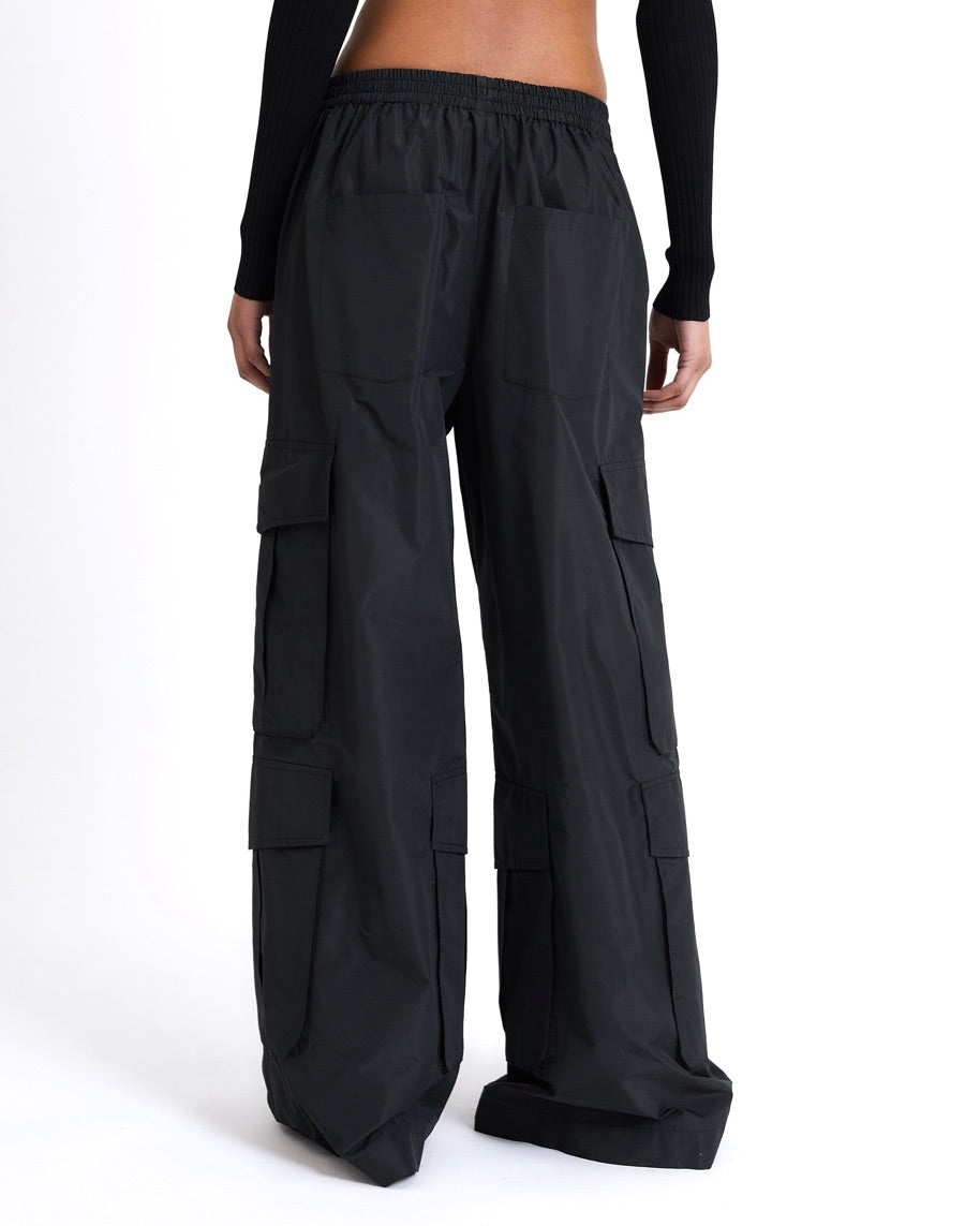 LAUREL WIDE-LEG CARGO PANTS